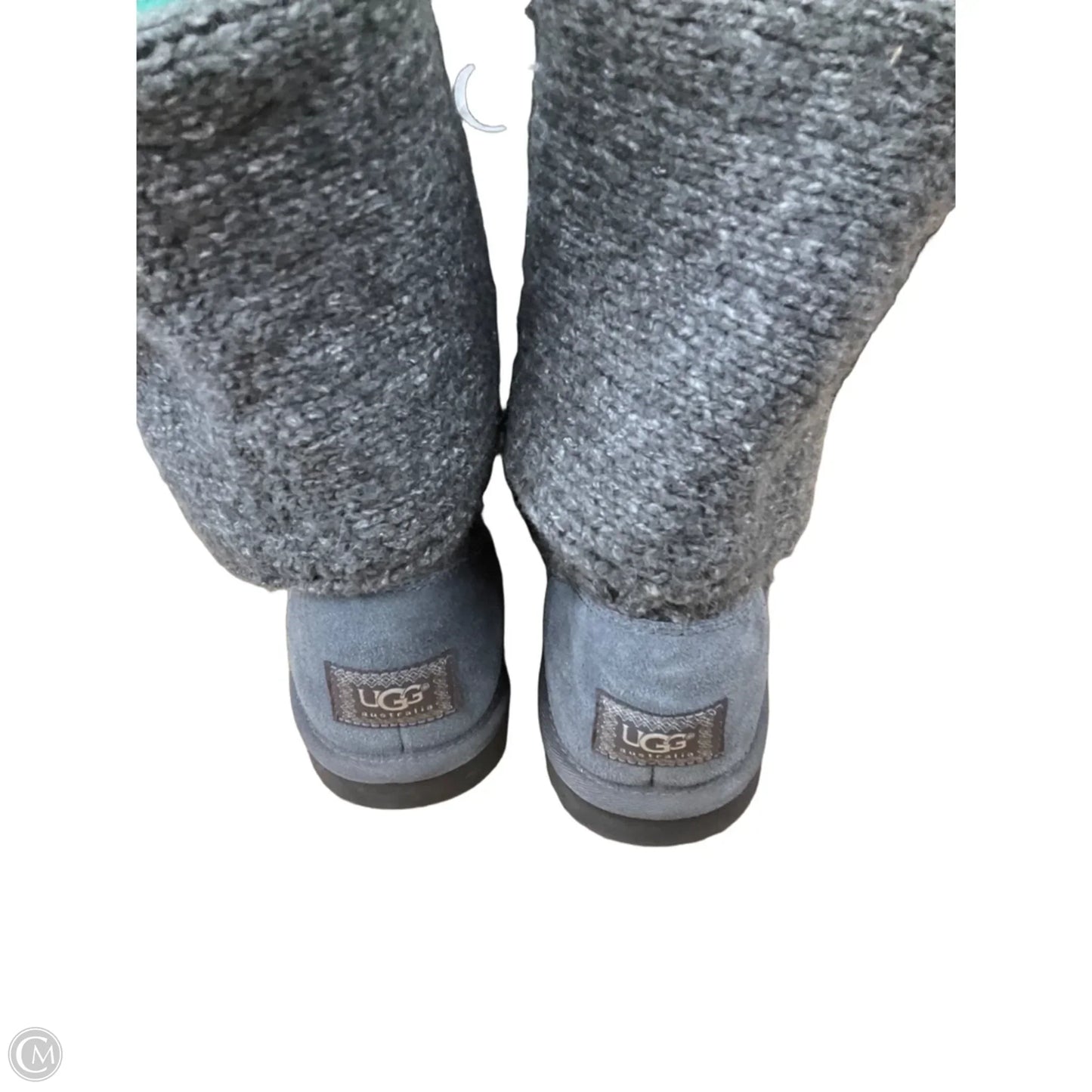 Boots Designer By Ugg In Grey, Size: 9