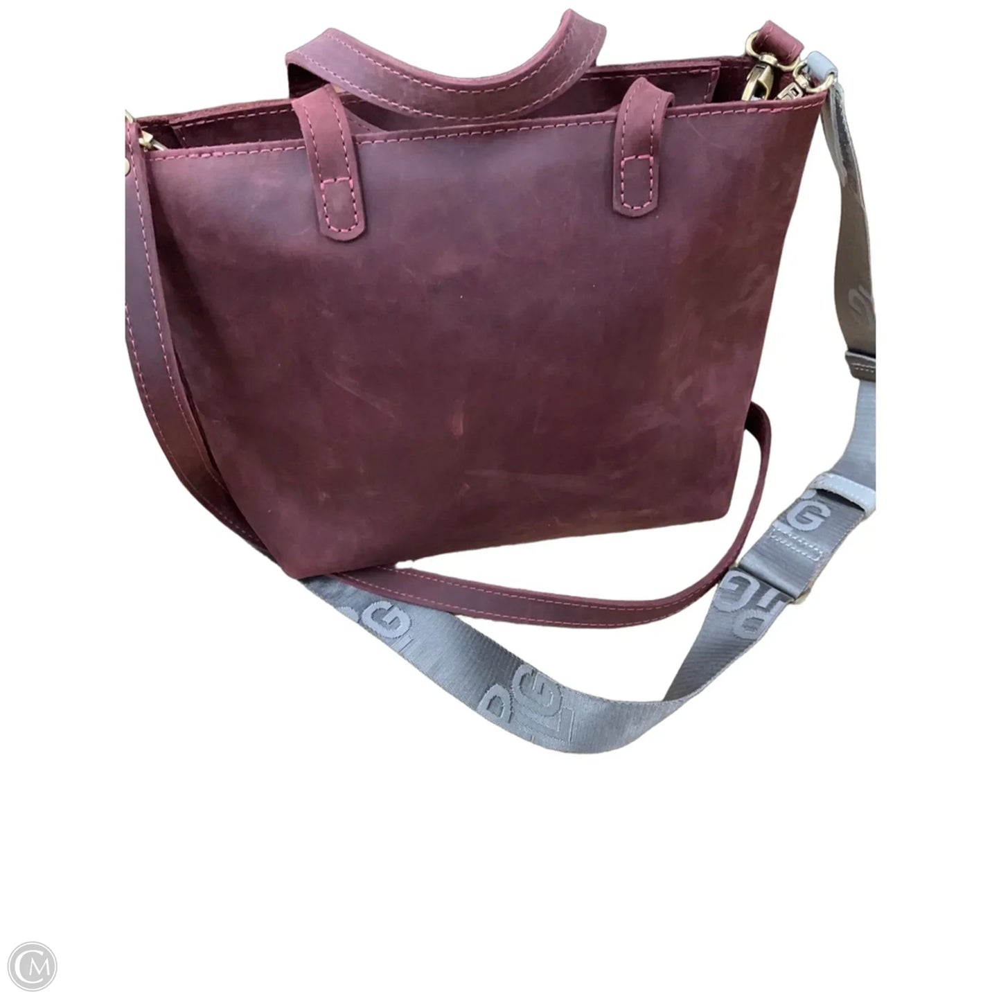 Crossbody Leather By Portland Leather, Size: Medium