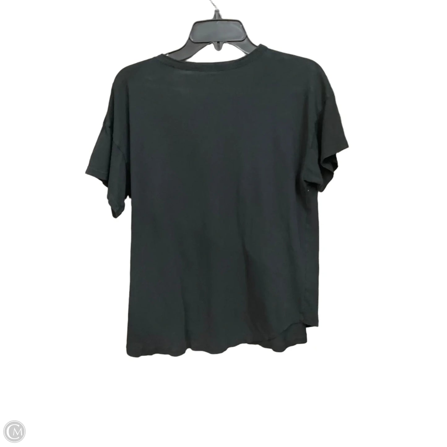Top Short Sleeve Basic By Madewell In Black, Size: L
