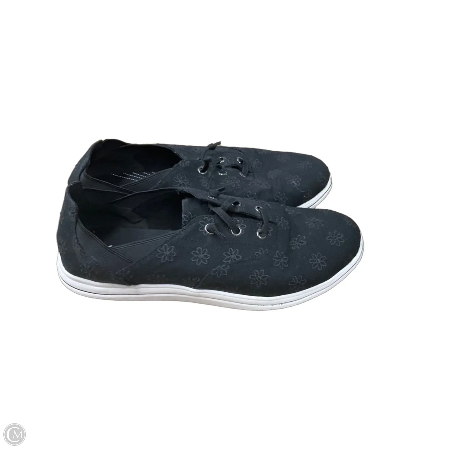 Shoes Flats By Clarks In Black, Size: 10