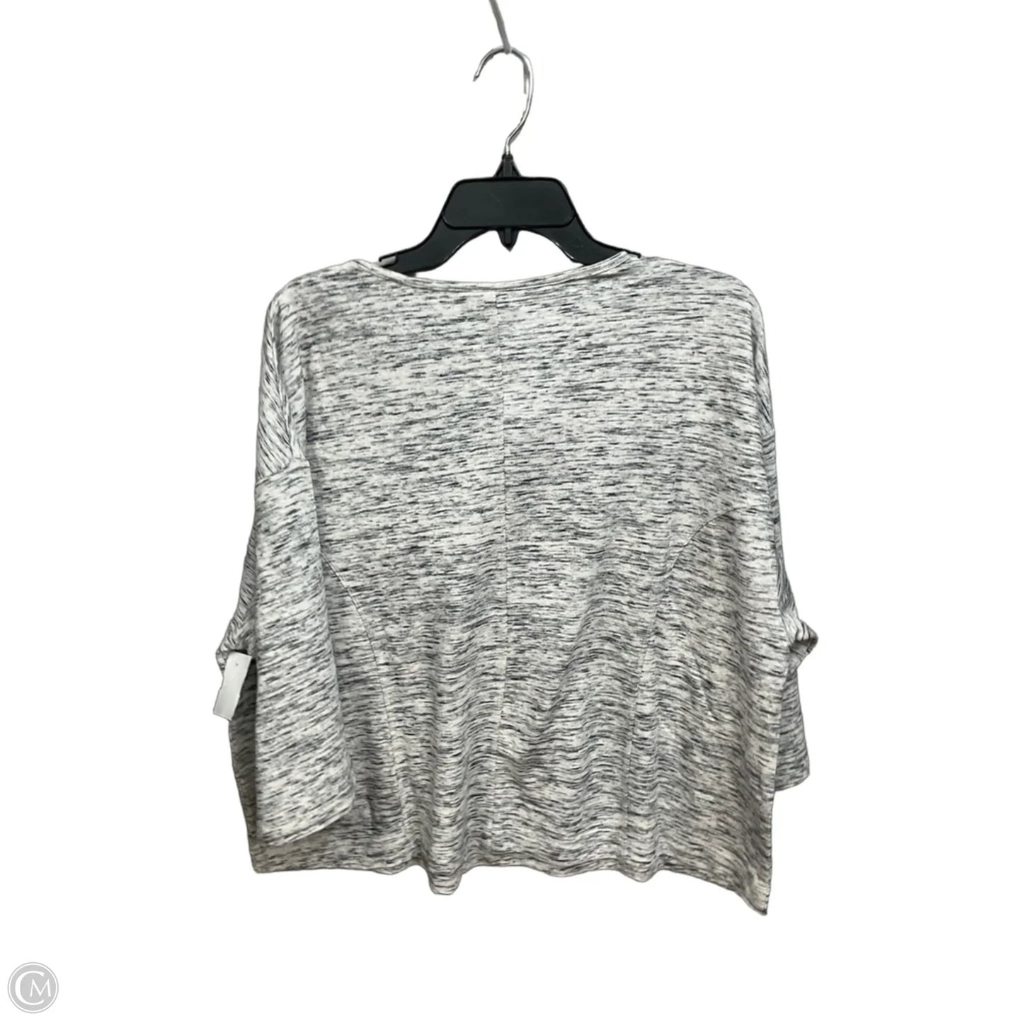 Top Long Sleeve By Pure Jill In Grey, Size: Mp