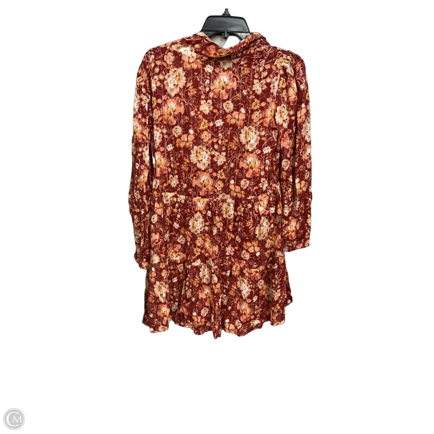 Dress Casual Short By Bog Collective In Floral Print, Size: M