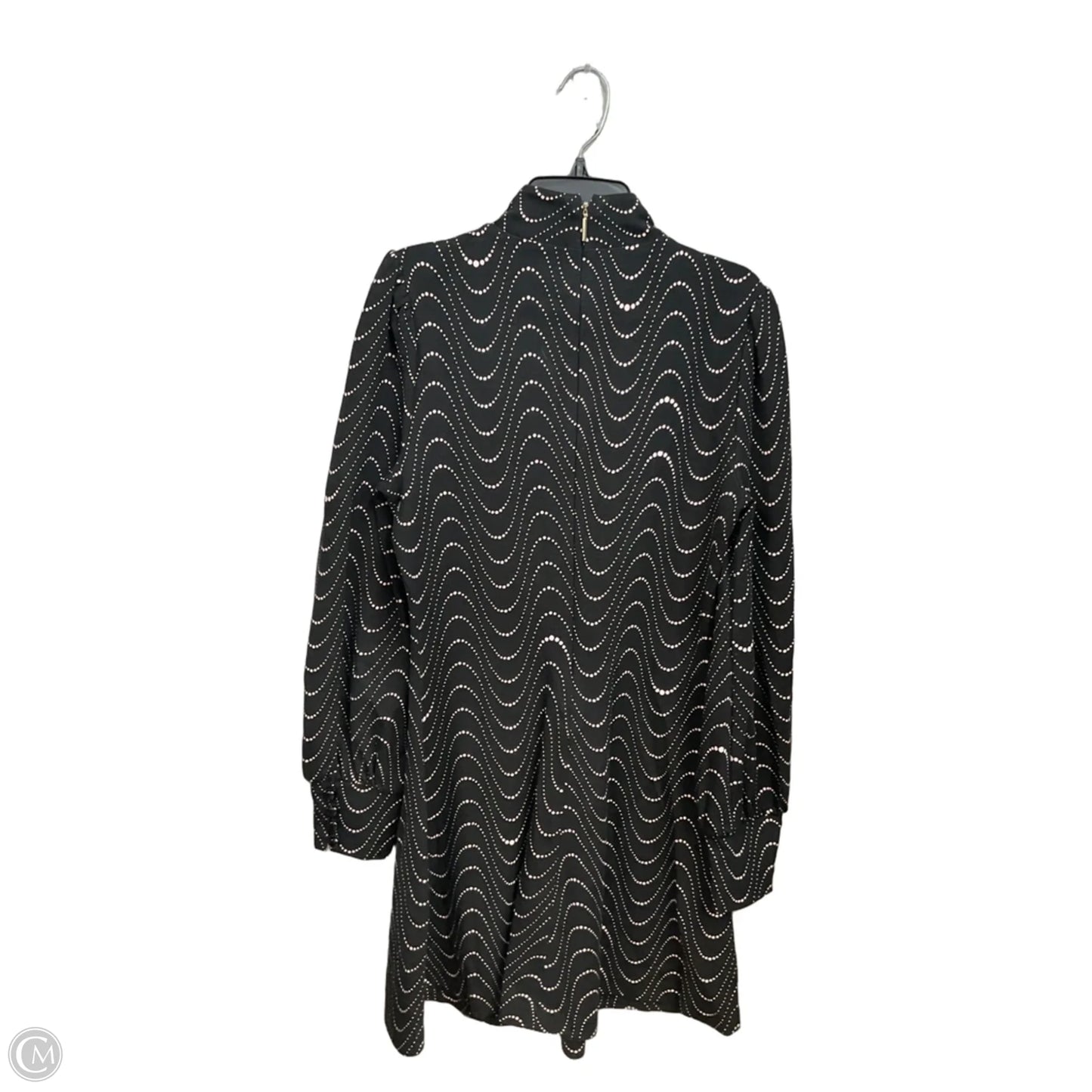 Dress Designer By Kate Spade In Black & Pink, Size: S