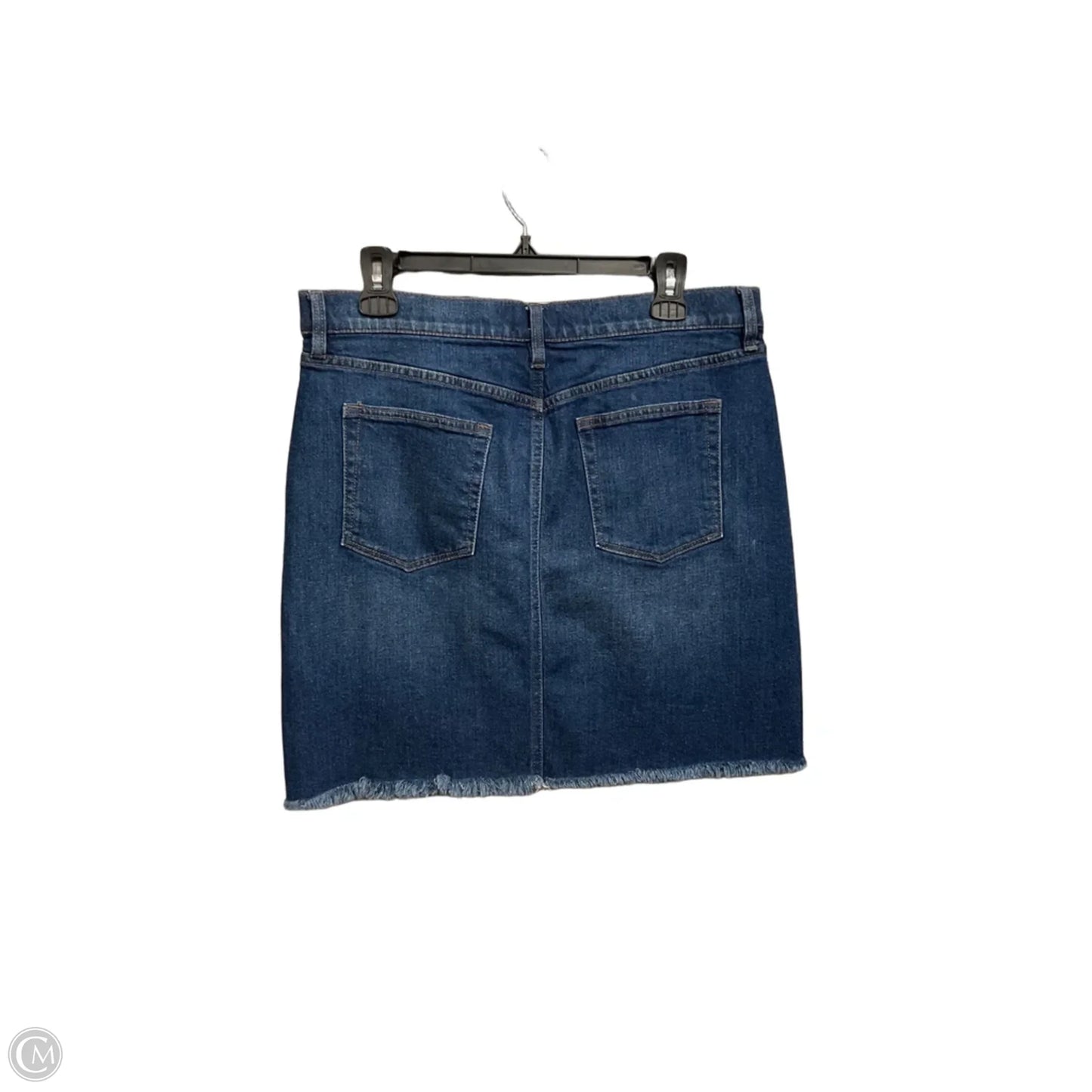 Skirt Mini & Short By Loft In Blue Denim, Size: 10