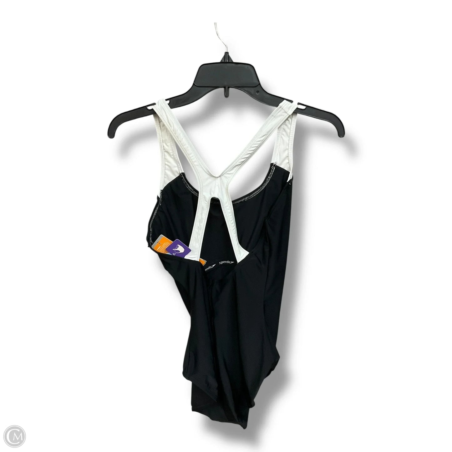 Swimsuit By Clothes Mentor In Black & White, Size: M