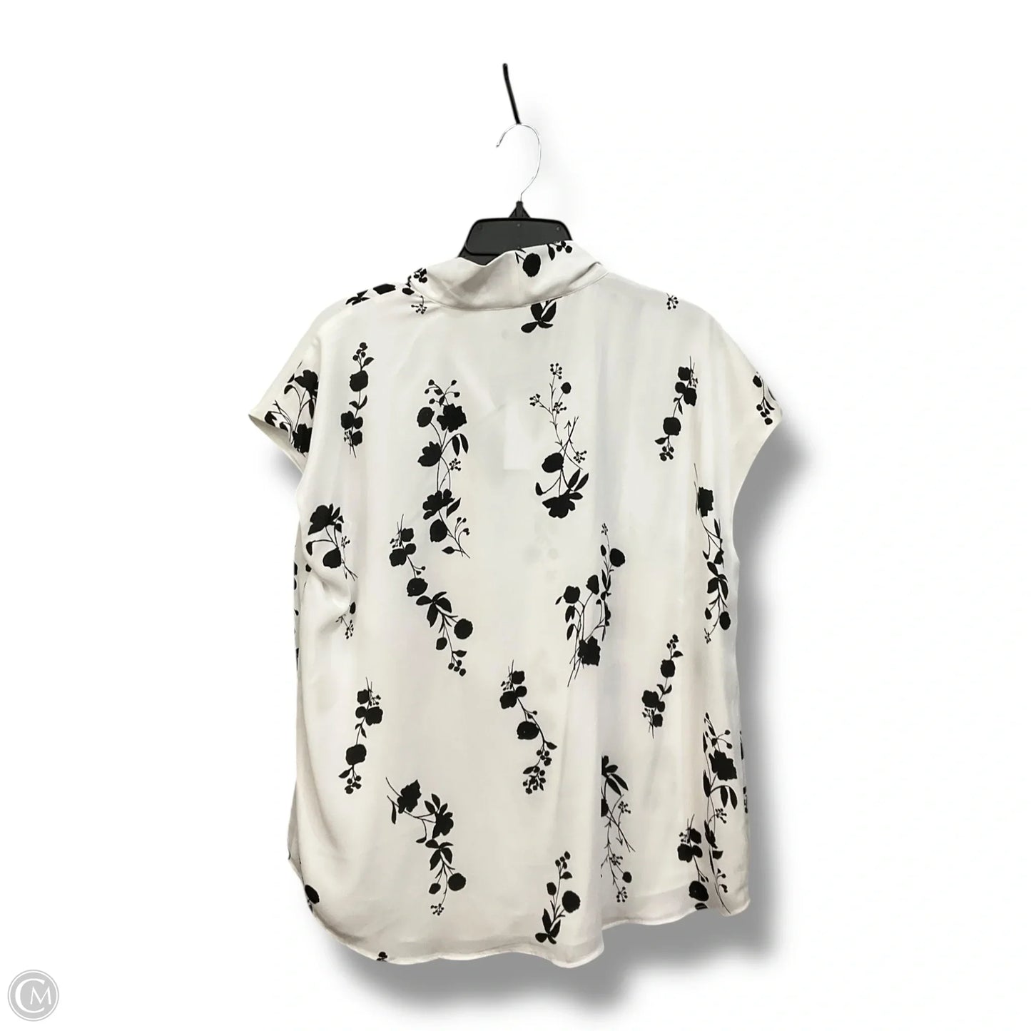 Blouse Sleeveless By Ann Taylor In Floral Print, Size: Xl