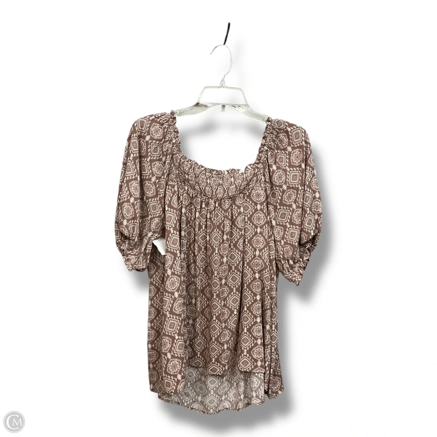 Top Short Sleeve By Torrid In Mauve, Size: 1x