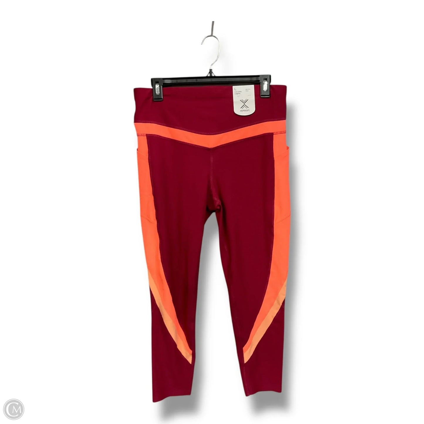 Athletic Leggings By Xersion In Multi-colored, Size: L