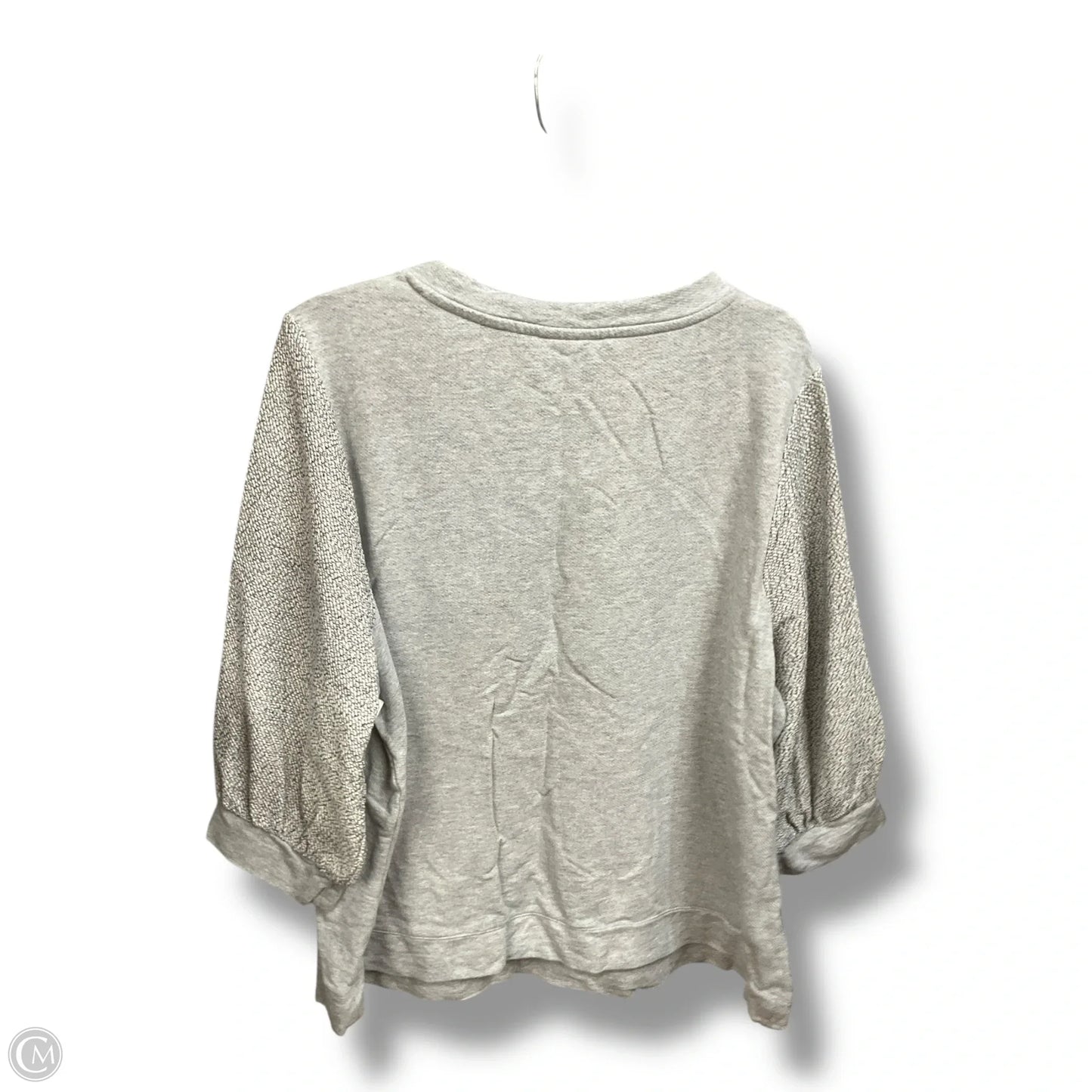 Sweatshirt Crewneck By J. Jill In Grey, Size: Xl