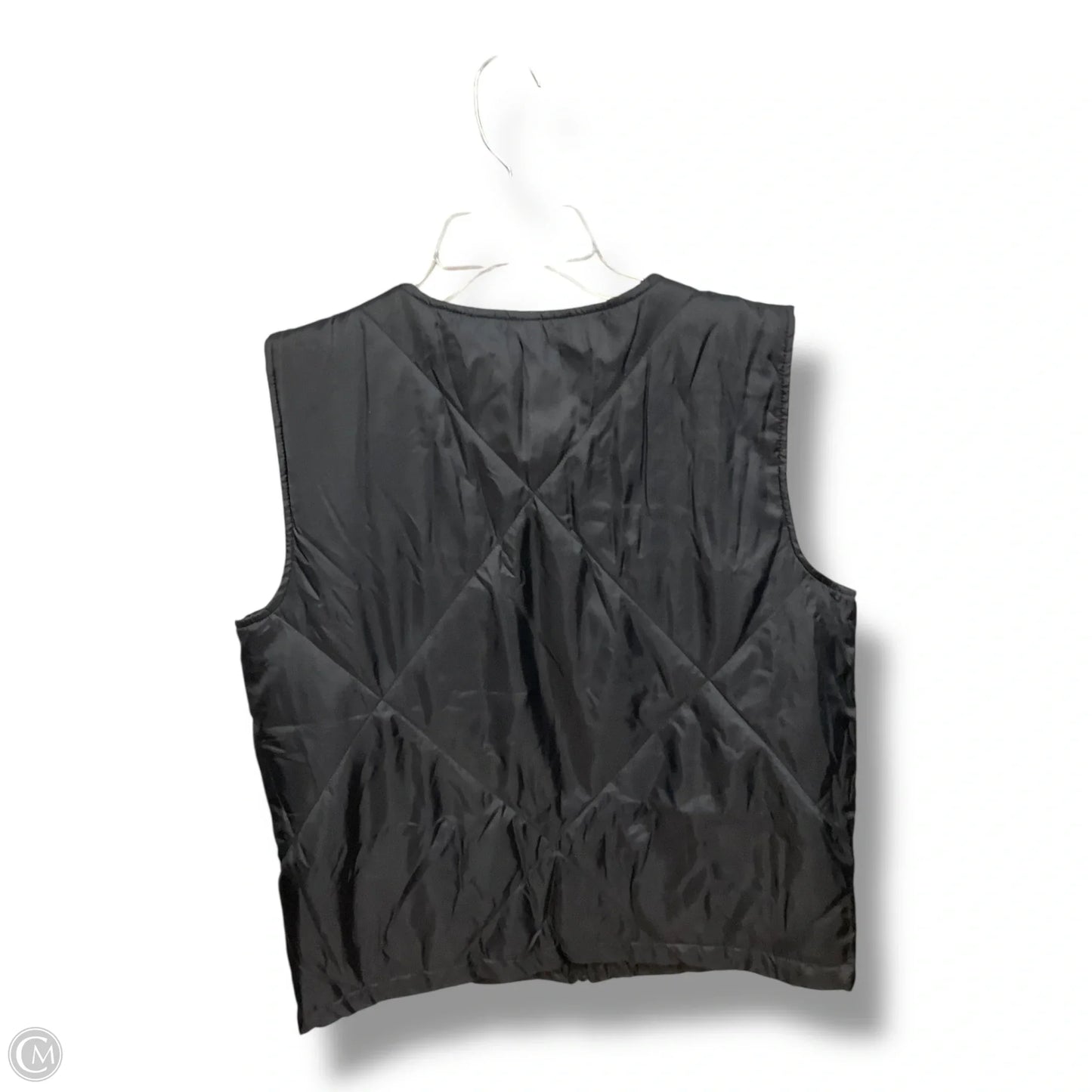 Vest Puffer & Quilted By Socialite In Black, Size: S