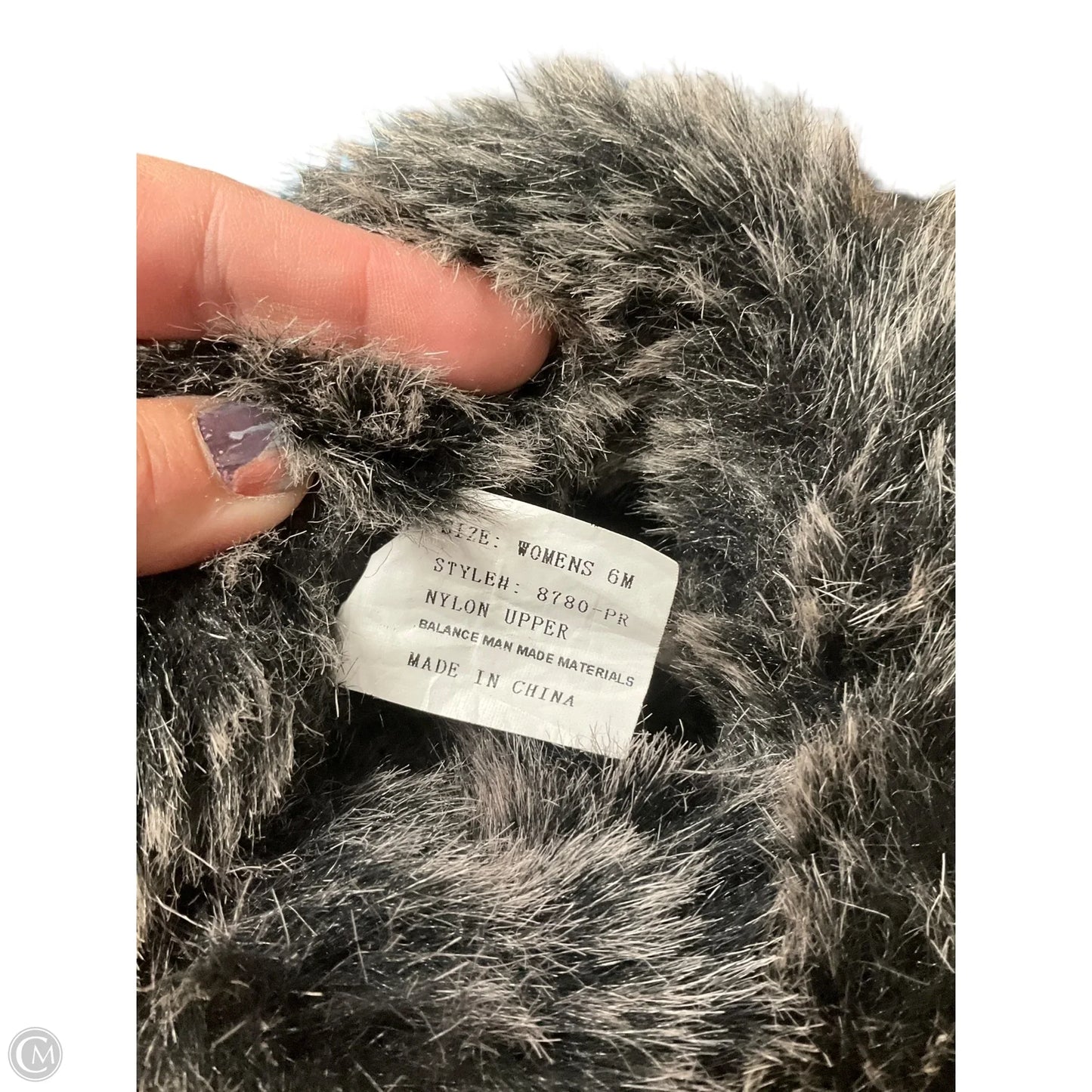 Boots Snow By Clothes Mentor In Purple, Size: 6