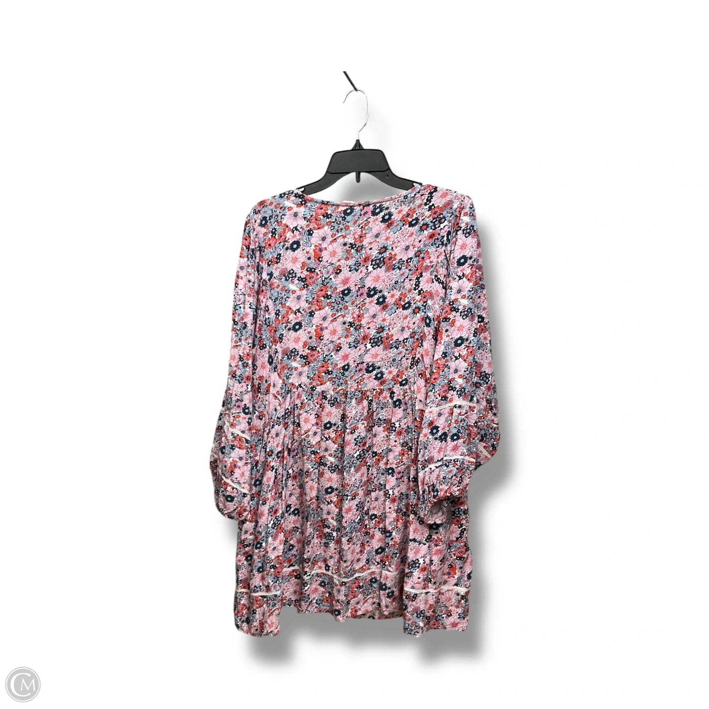 Dress Casual Short By Natural Life In Floral Print, Size: Xl