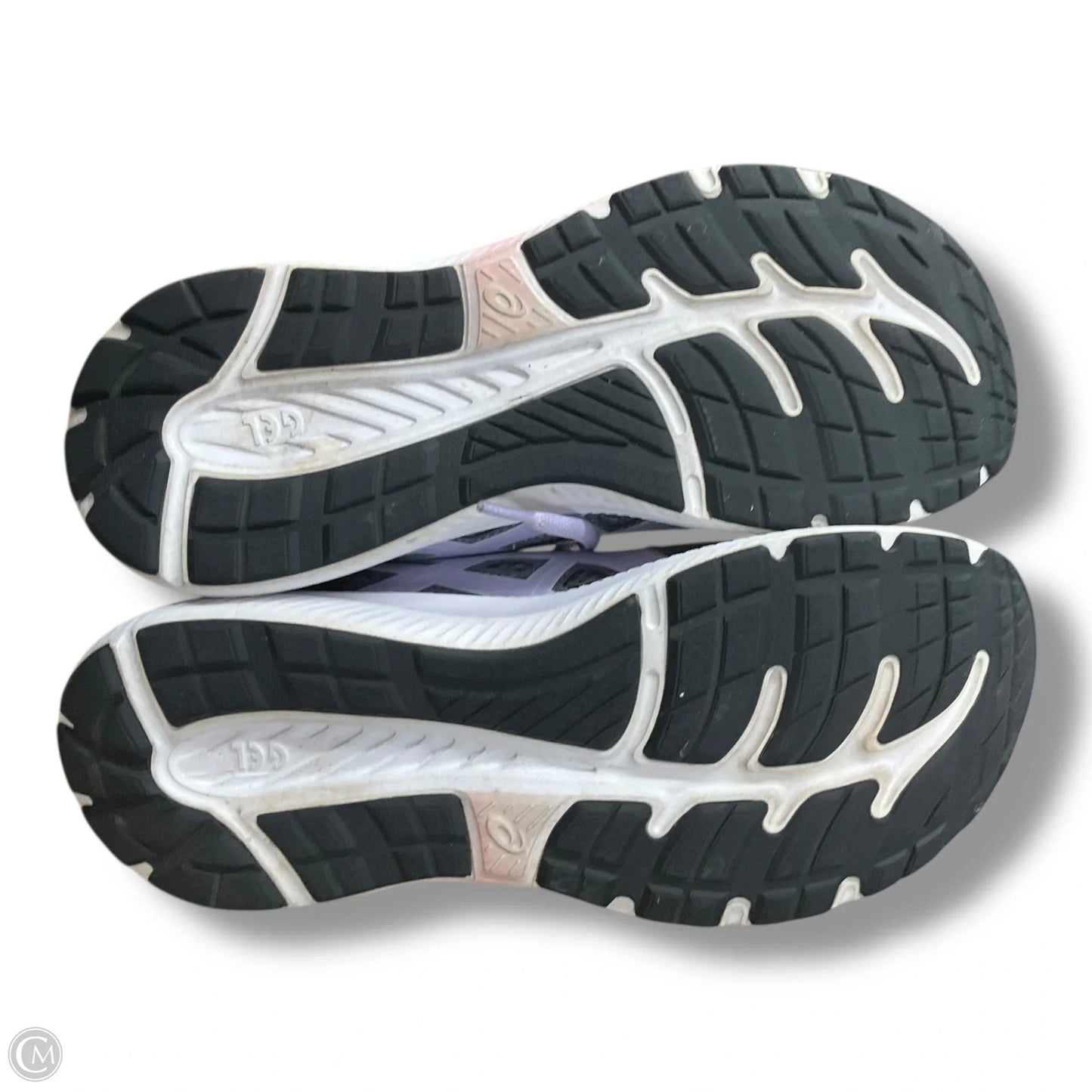 Shoes Athletic By Asics In Grey & Purple, Size: 6