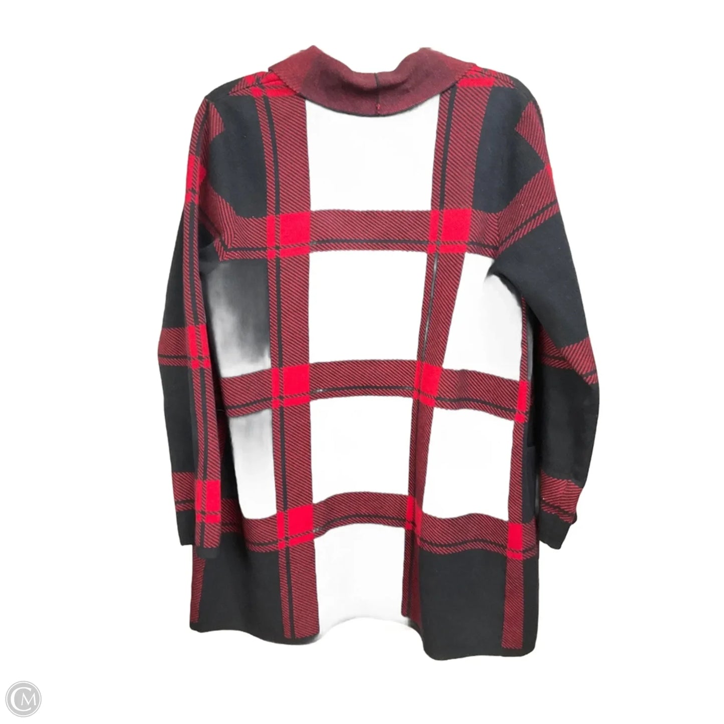 Cardigan By J. Jill In Plaid Pattern, Size: Mp