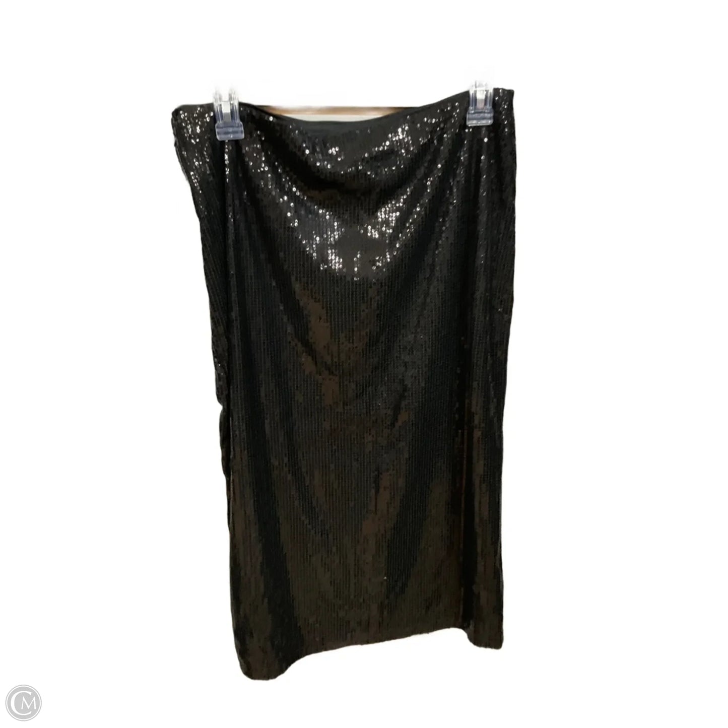 Dress Casual Maxi By Time And Tru In Black, Size: M