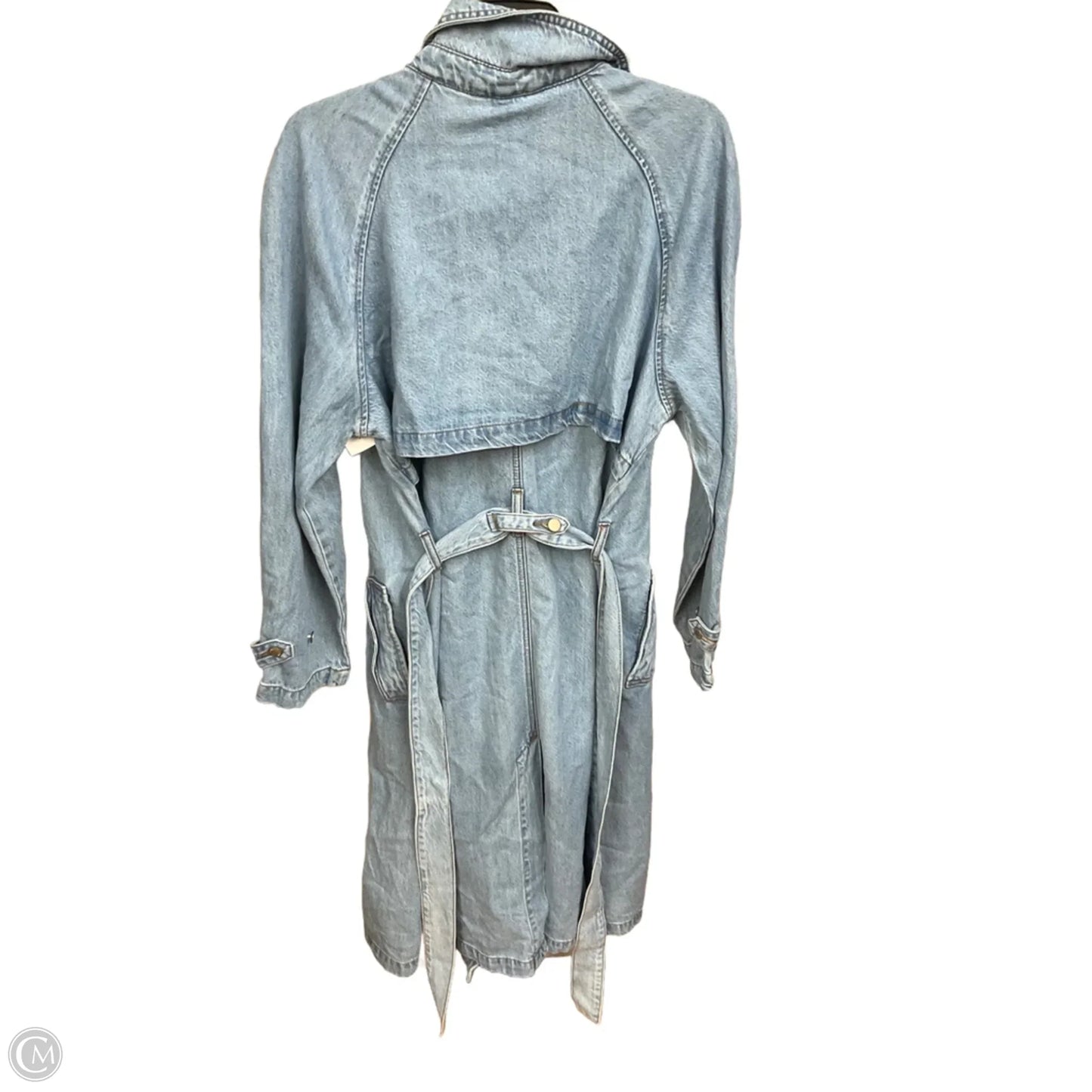 Dress Casual Maxi By Universal Thread In Blue Denim, Size: L