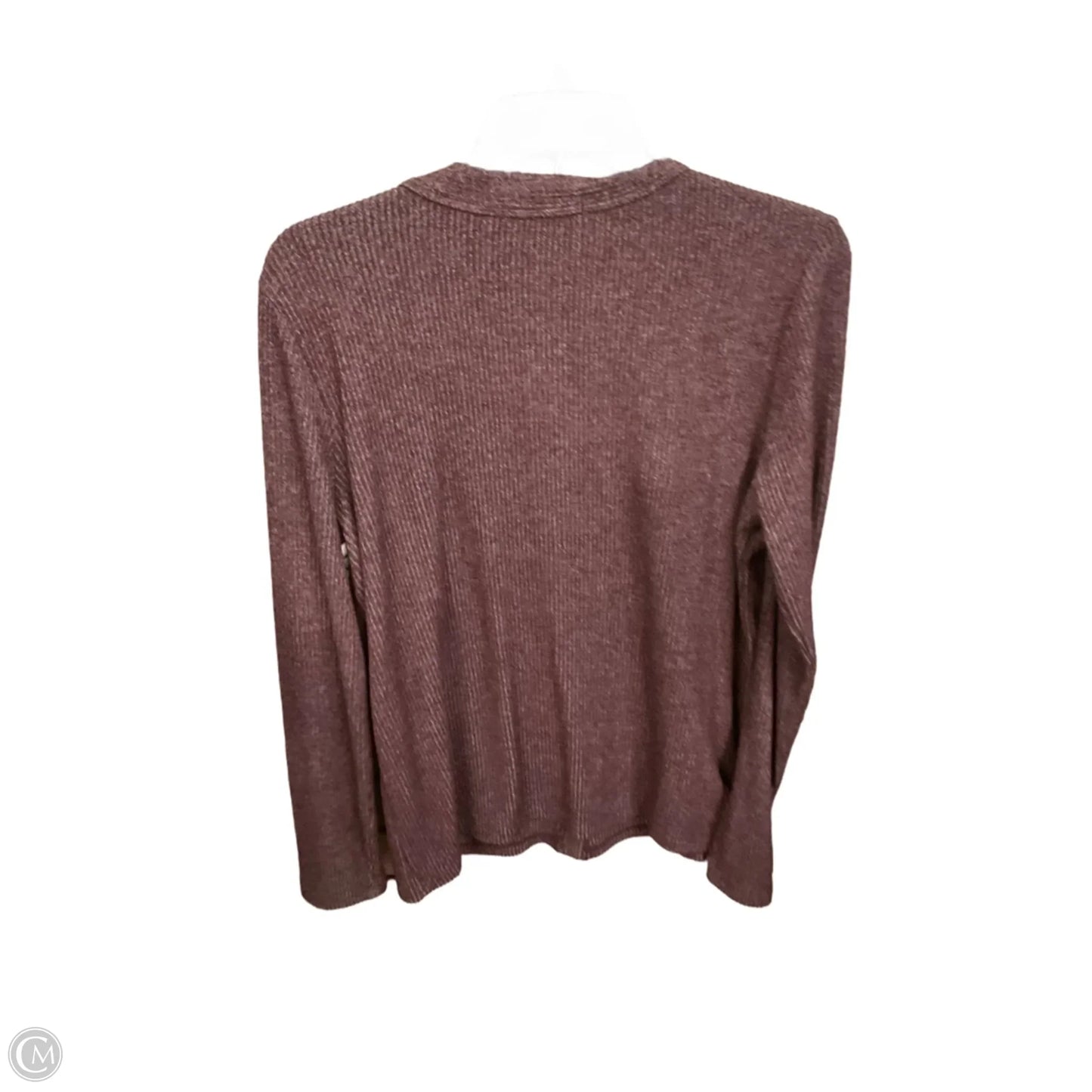 Cardigan By Banana Republic In Maroon, Size: M