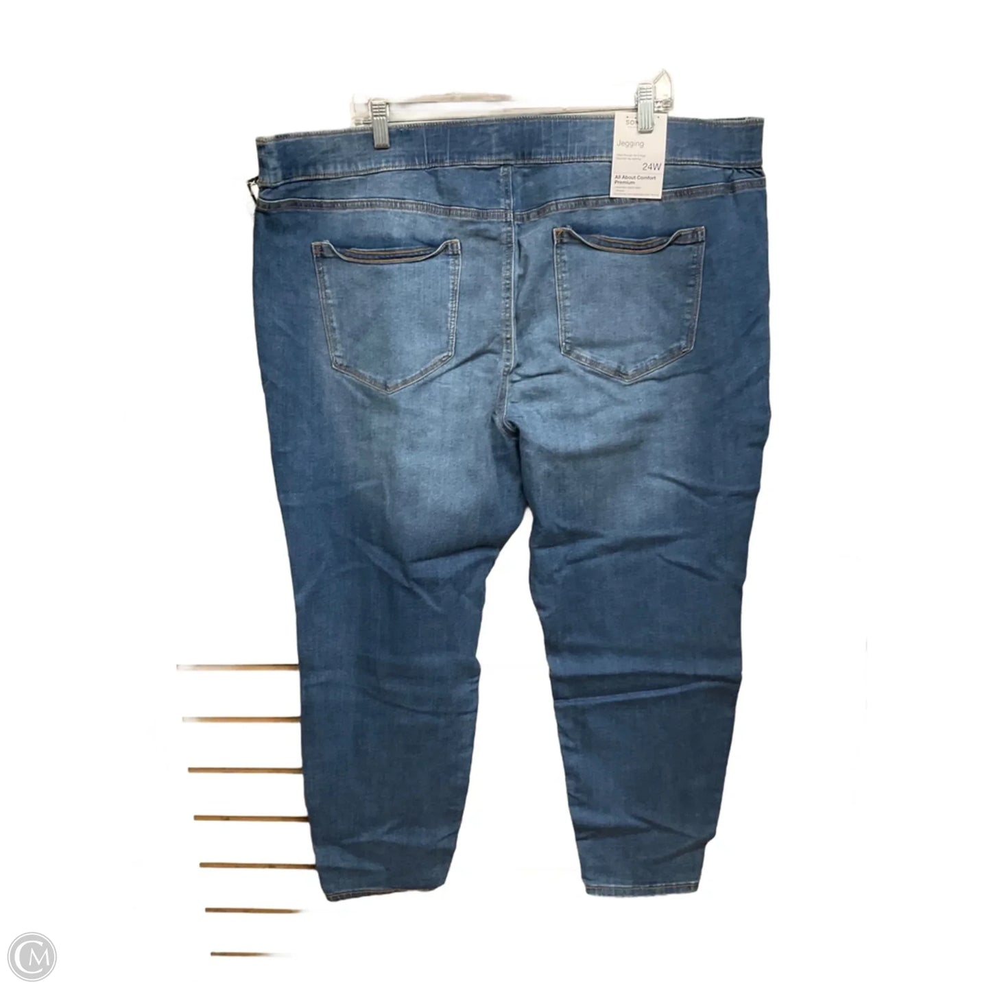 Jeans Skinny By Sonoma In Blue Denim, Size: 24