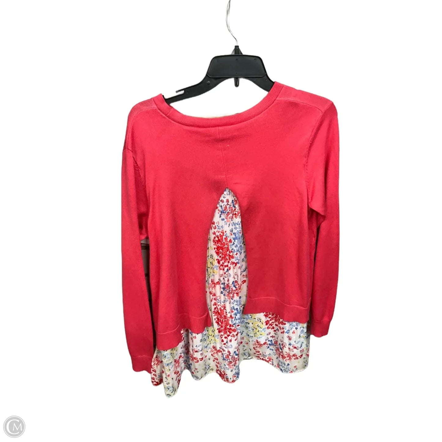 Top Long Sleeve By Time And Tru In Pink, Size: M