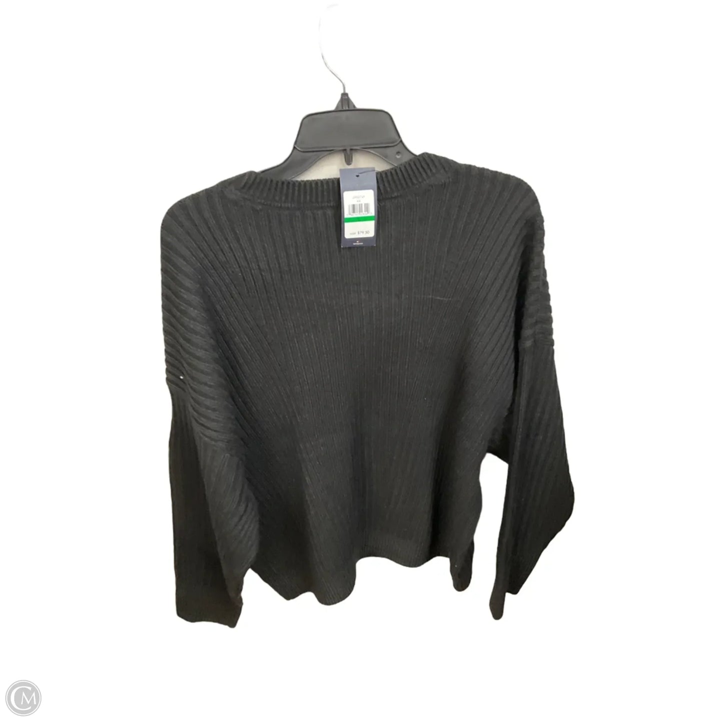 Sweater By Tommy Hilfiger In Black, Size: L