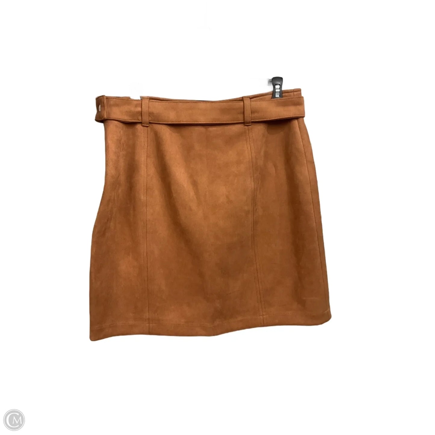 Skirt Mini & Short By Haute Monde In Brown, Size: Xl