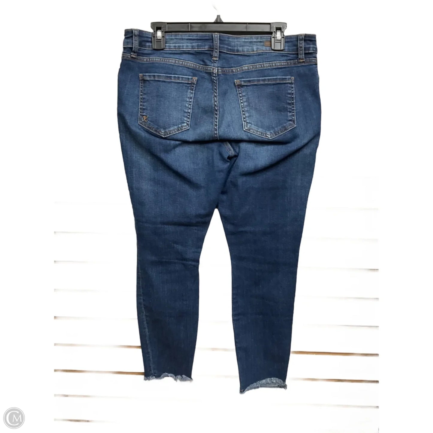 Jeans Skinny By Kut In Blue Denim, Size: 12p