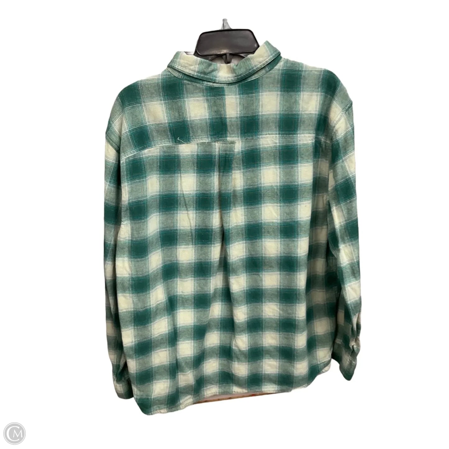 Top Long Sleeve By Columbia In Plaid Pattern, Size: Xl