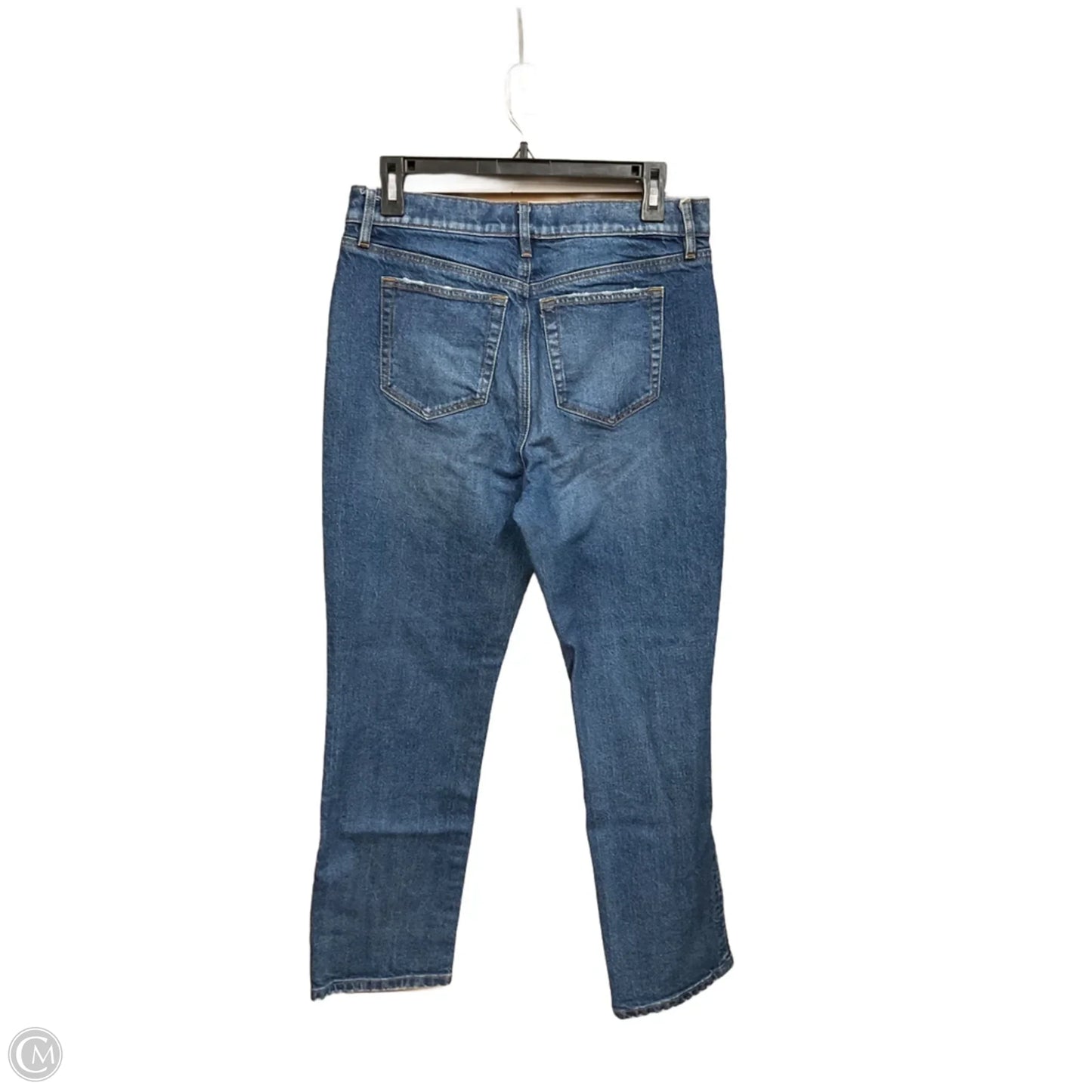 Jeans Straight By Loft In Blue Denim, Size: 6