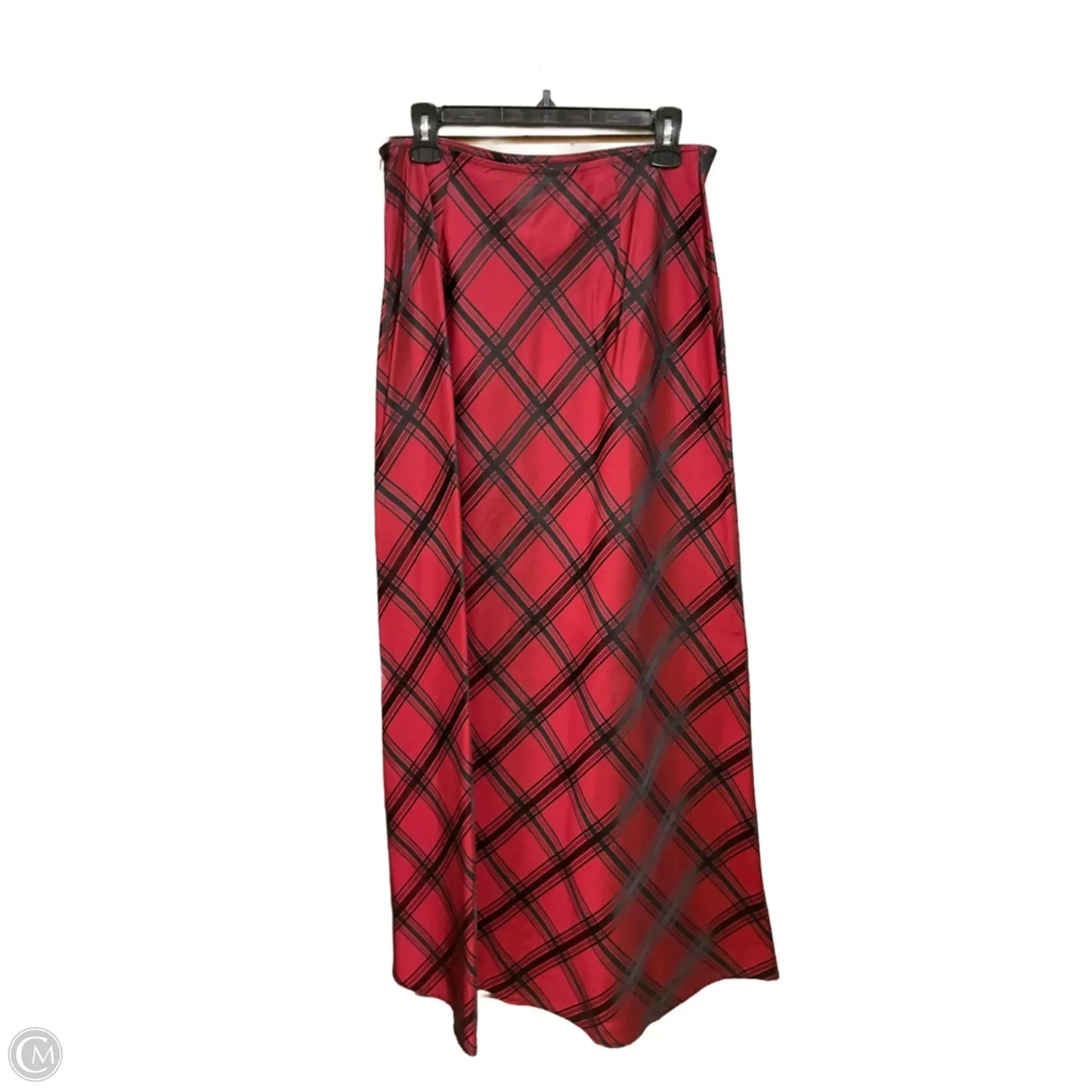 Skirt Maxi By Clothes Mentor In Plaid Pattern, Size: 12
