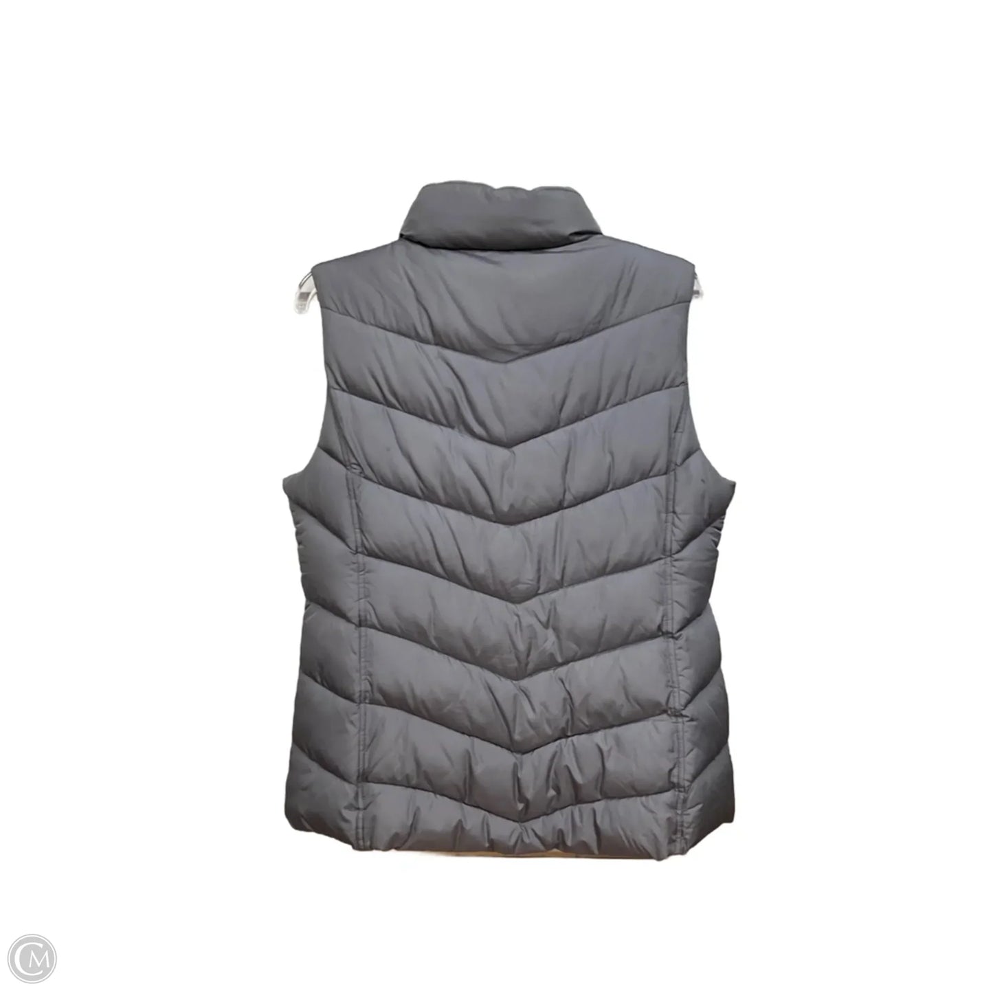 Vest Puffer & Quilted By Gap In Grey, Size: L
