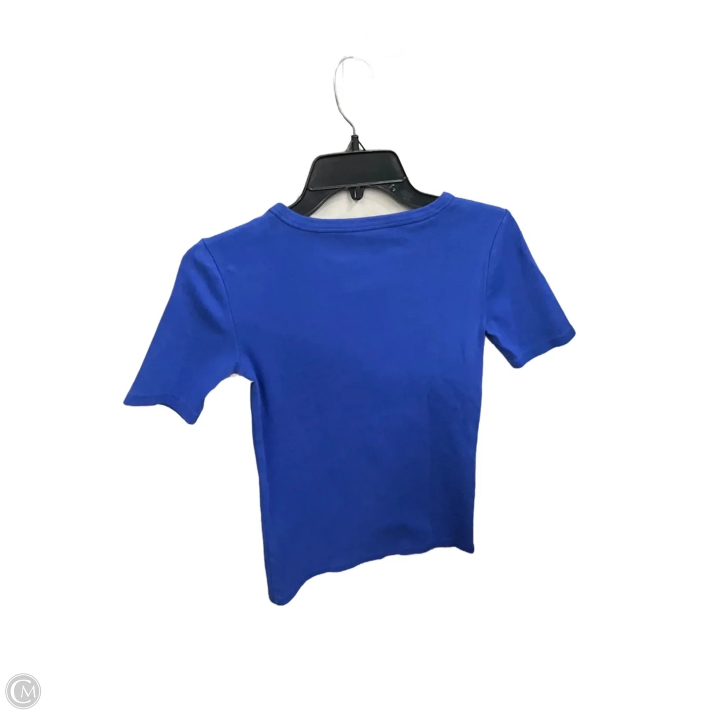 Top Short Sleeve Basic By J. Crew In Blue, Size: Xs