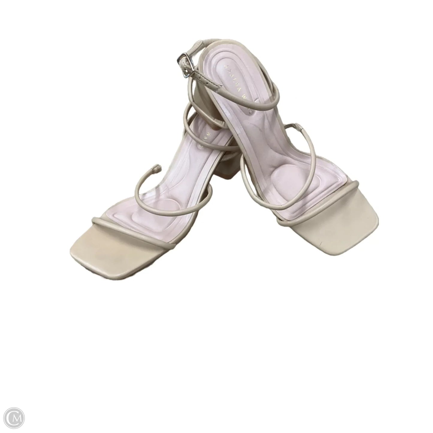 Shoes Heels Block By Azalea Wang In Tan, Size: 8.5