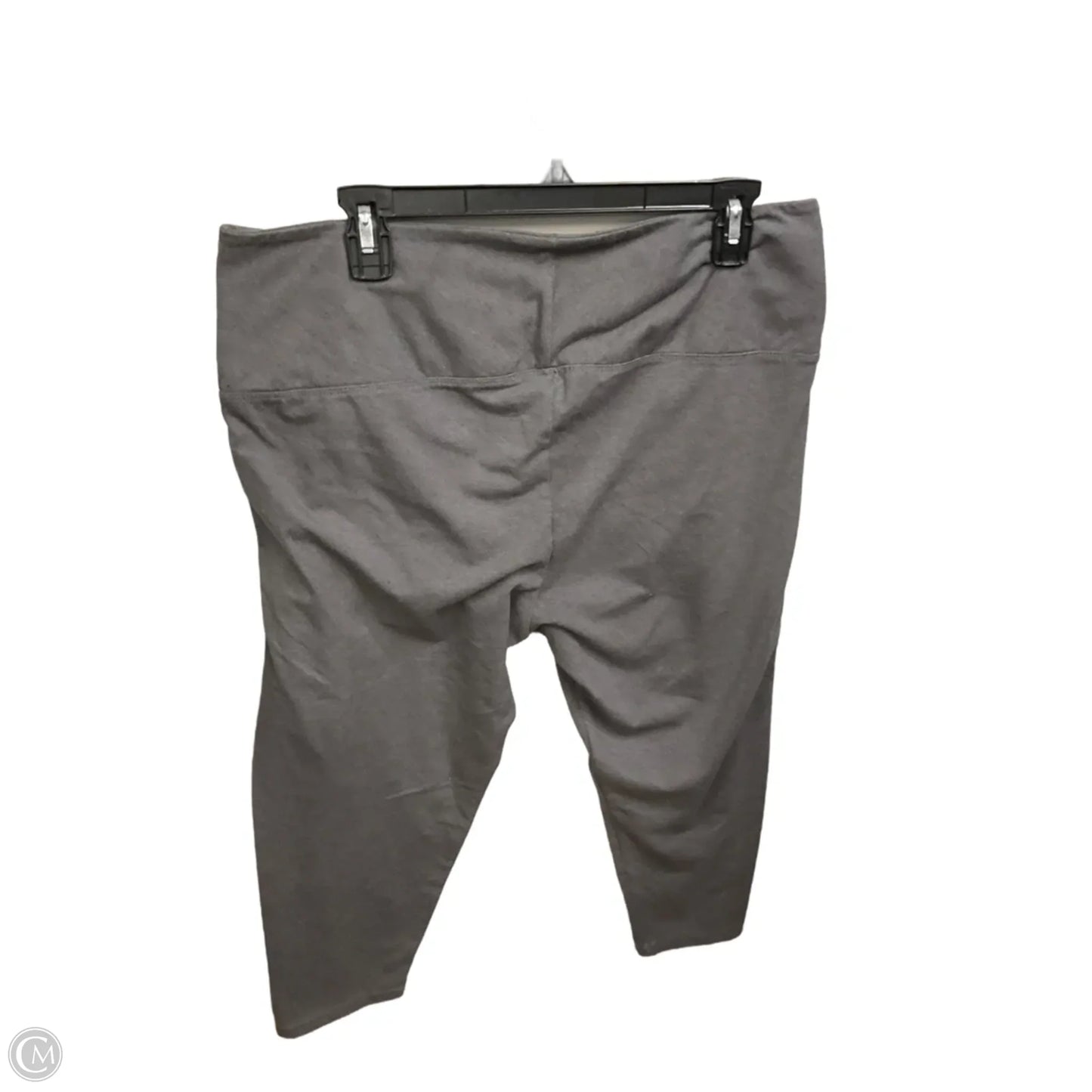 Pants Leggings By Falls Creek In Grey, Size: 1x