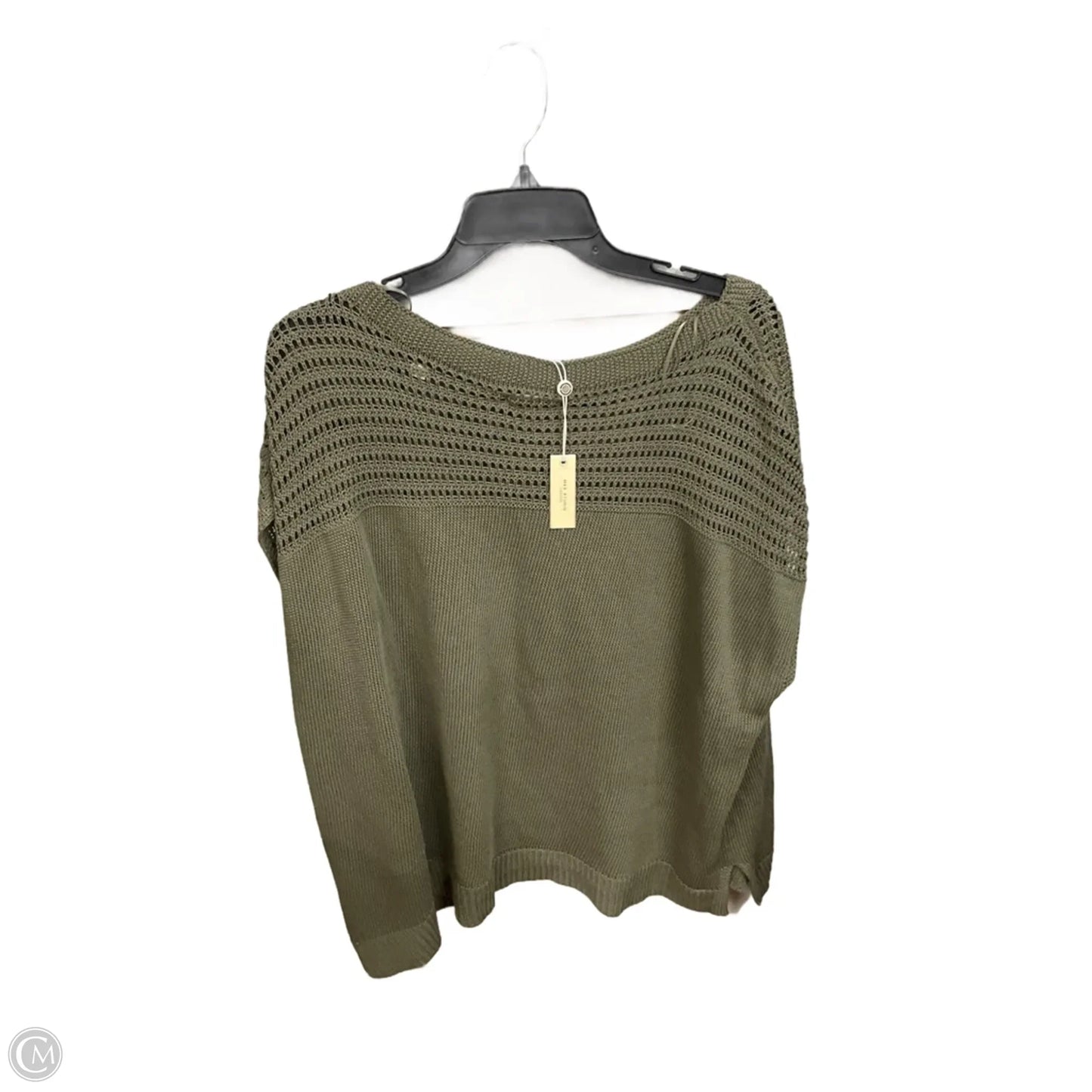 Top Short Sleeve By Max Studio In Green, Size: 1x