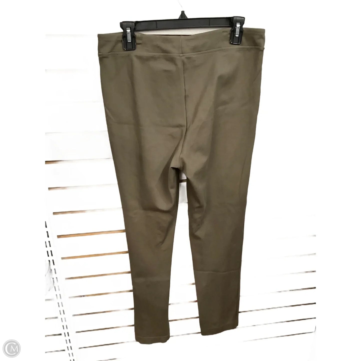 Pants Leggings By Calvin Klein In Green, Size: 8