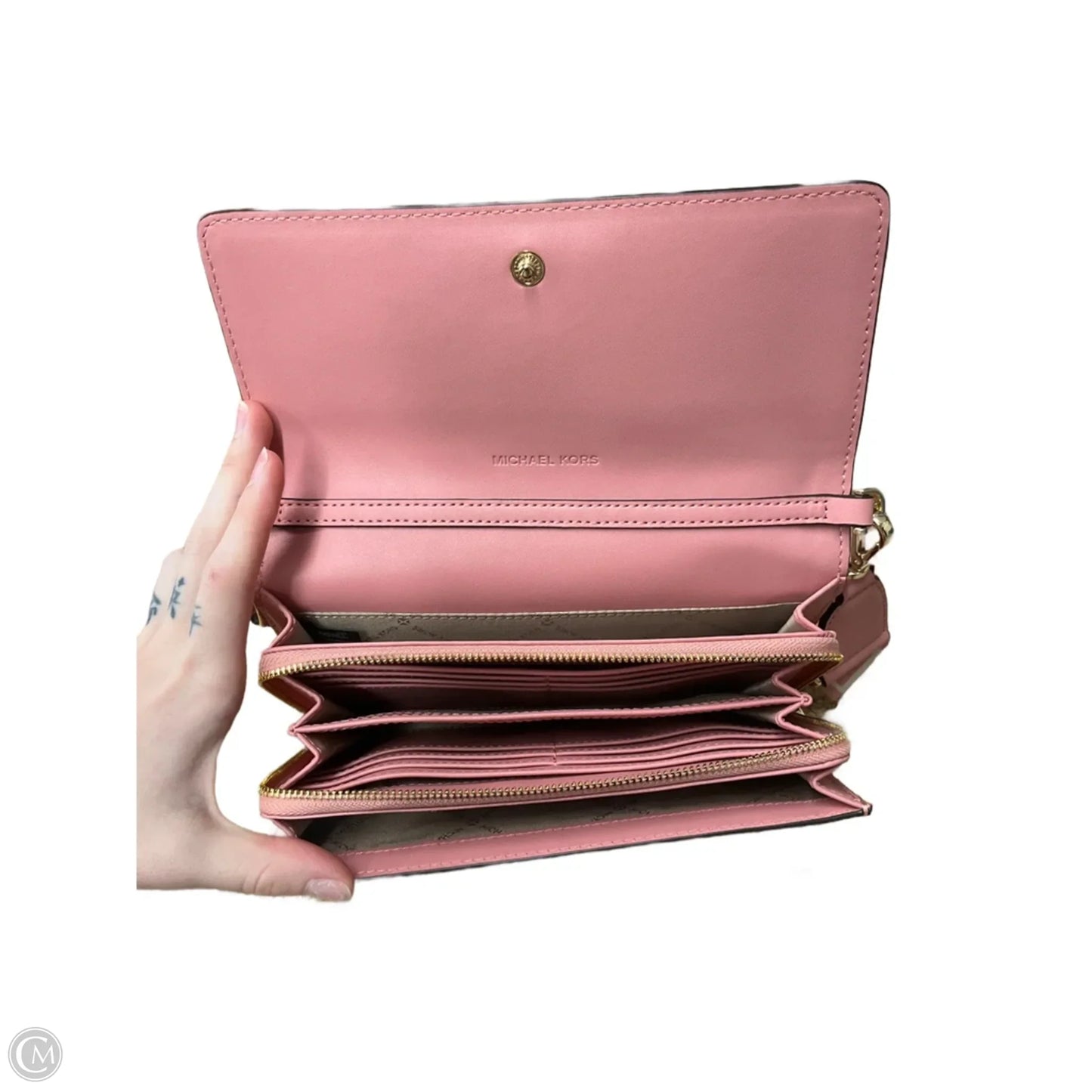 Crossbody Designer By Michael Kors, Size: Small