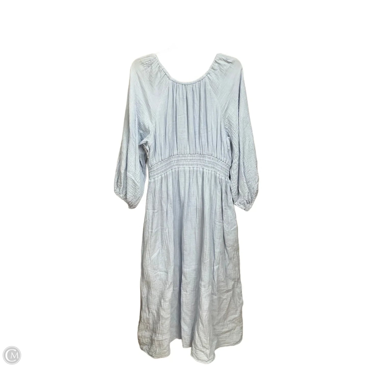 Dress Casual Maxi By J. Crew In Blue, Size: Xl