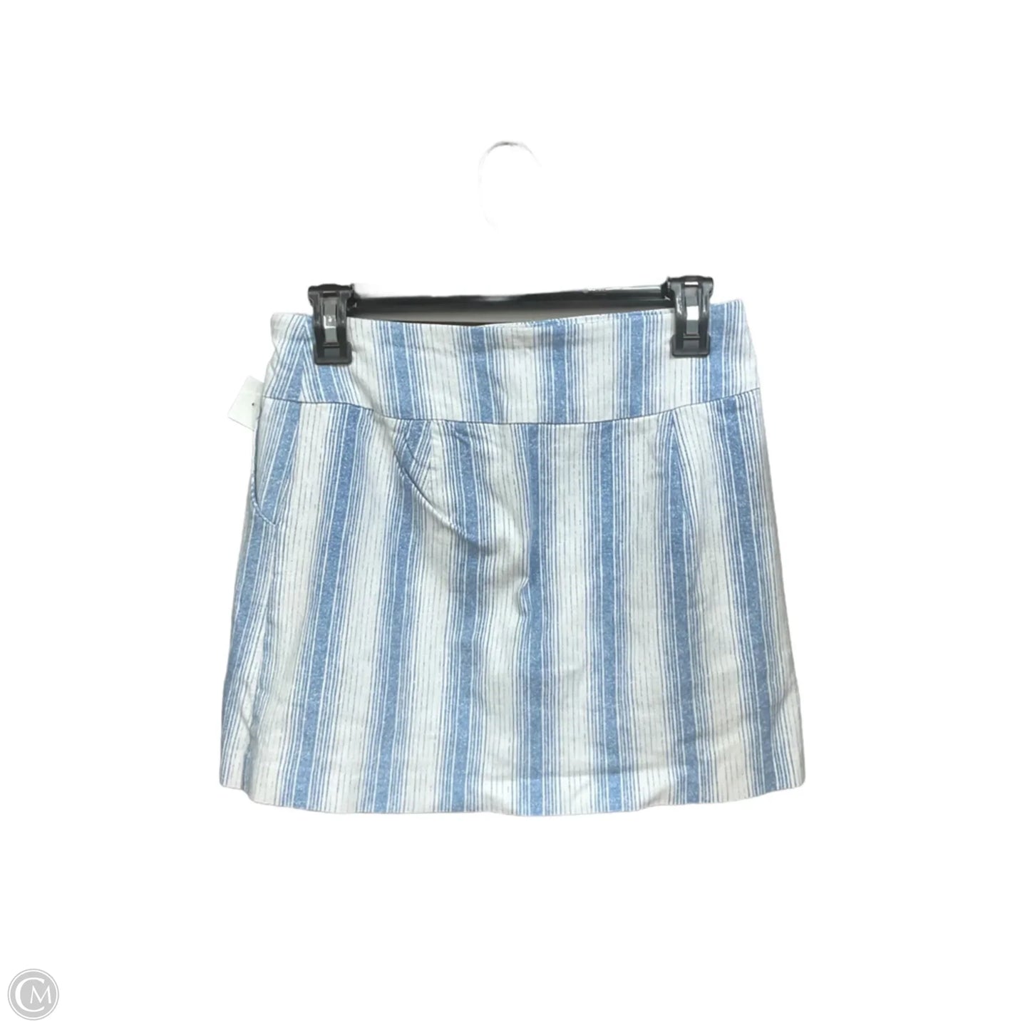 Skirt Mini & Short By Zac And Rachel In Striped Pattern, Size: 4p