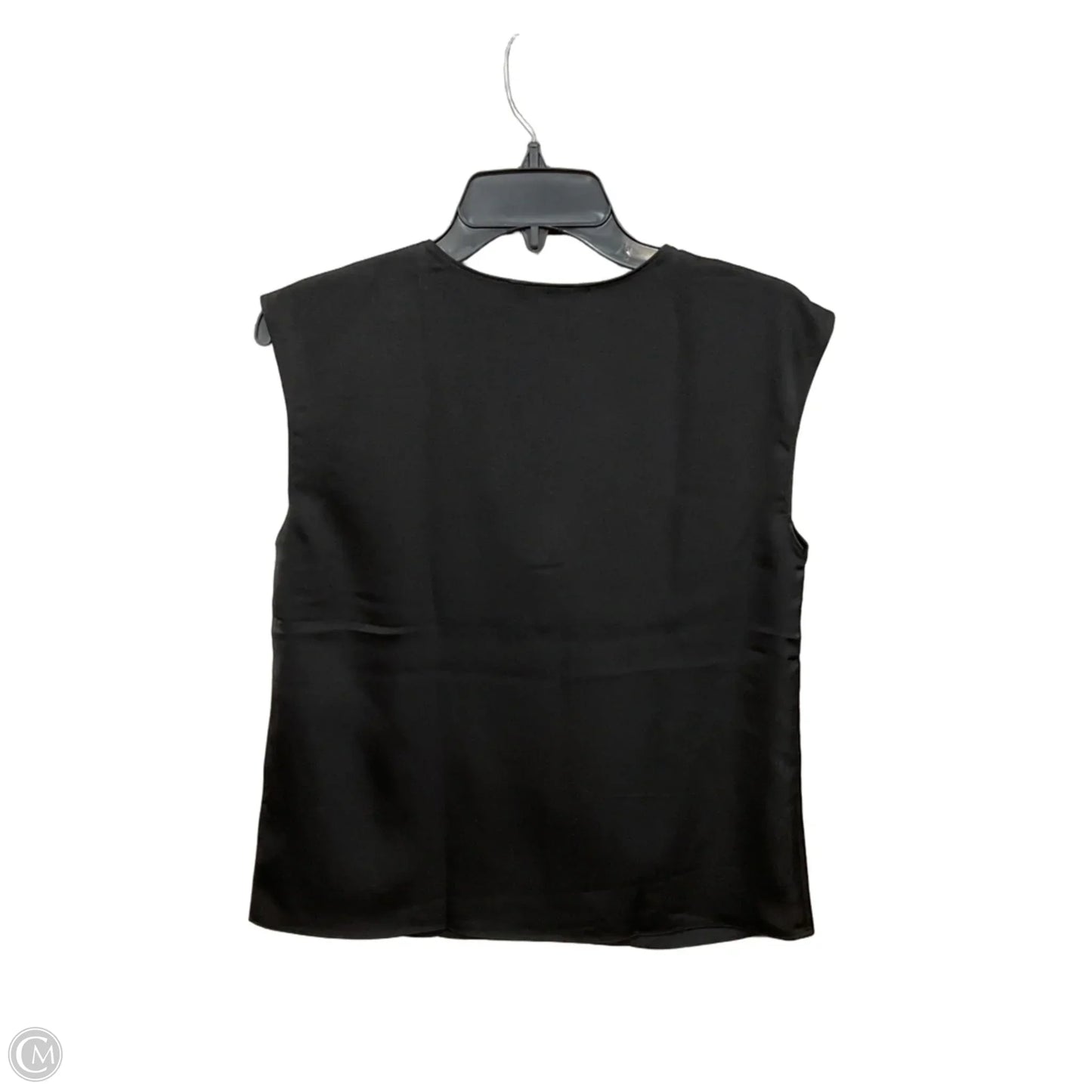 Blouse Sleeveless By Banana Republic In Black, Size: Xs