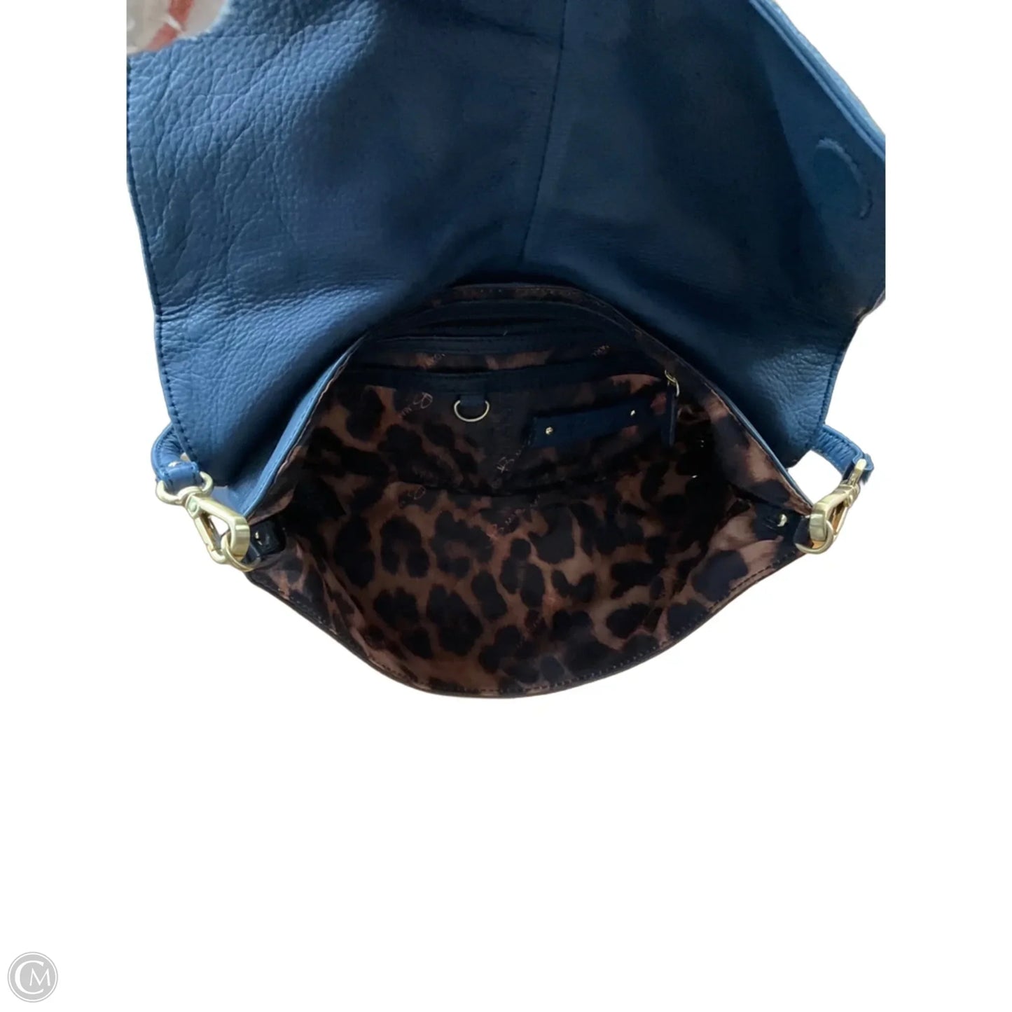 Handbag Leather By B. Makowsky, Size: Medium