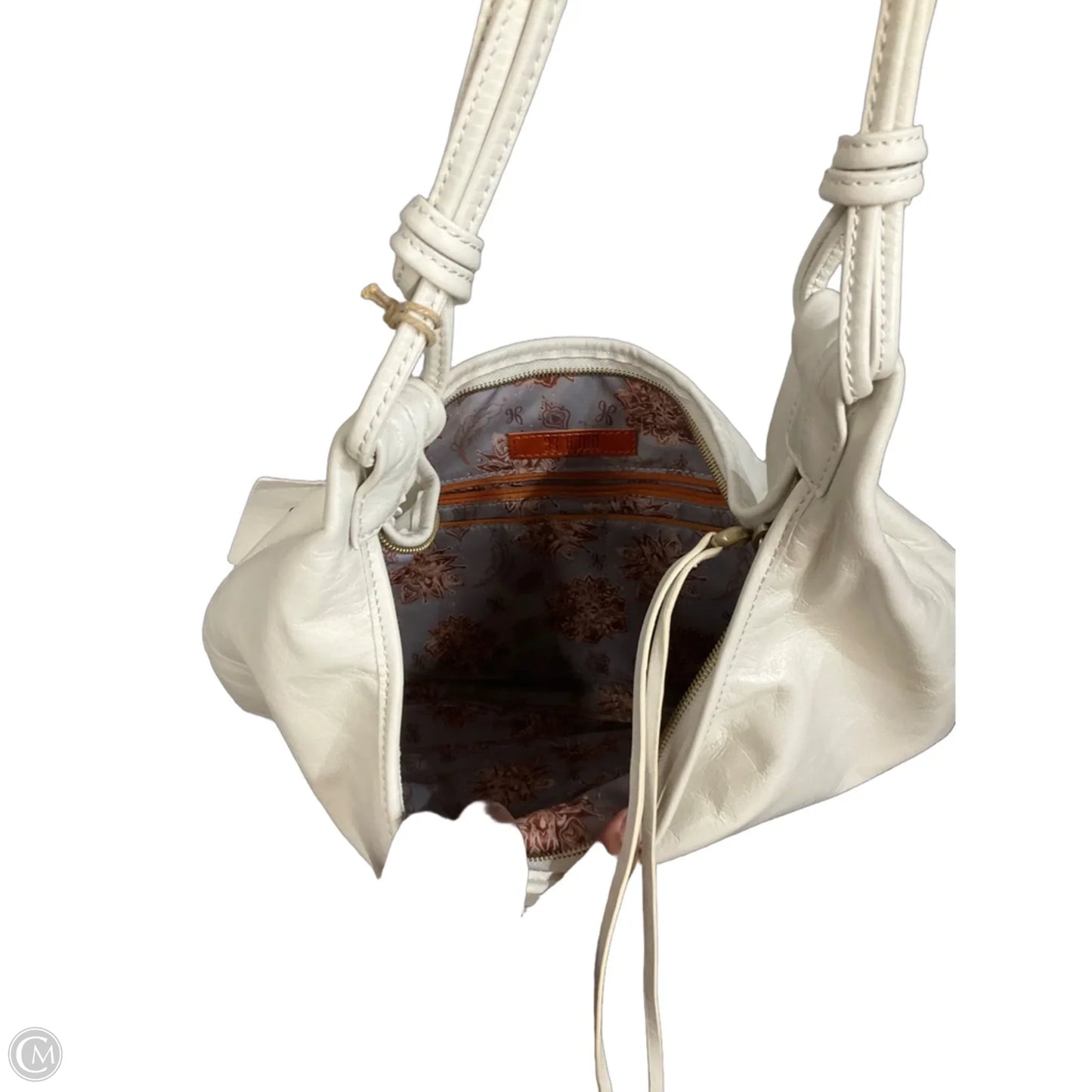 Handbag Leather By Hobo Intl, Size: Large
