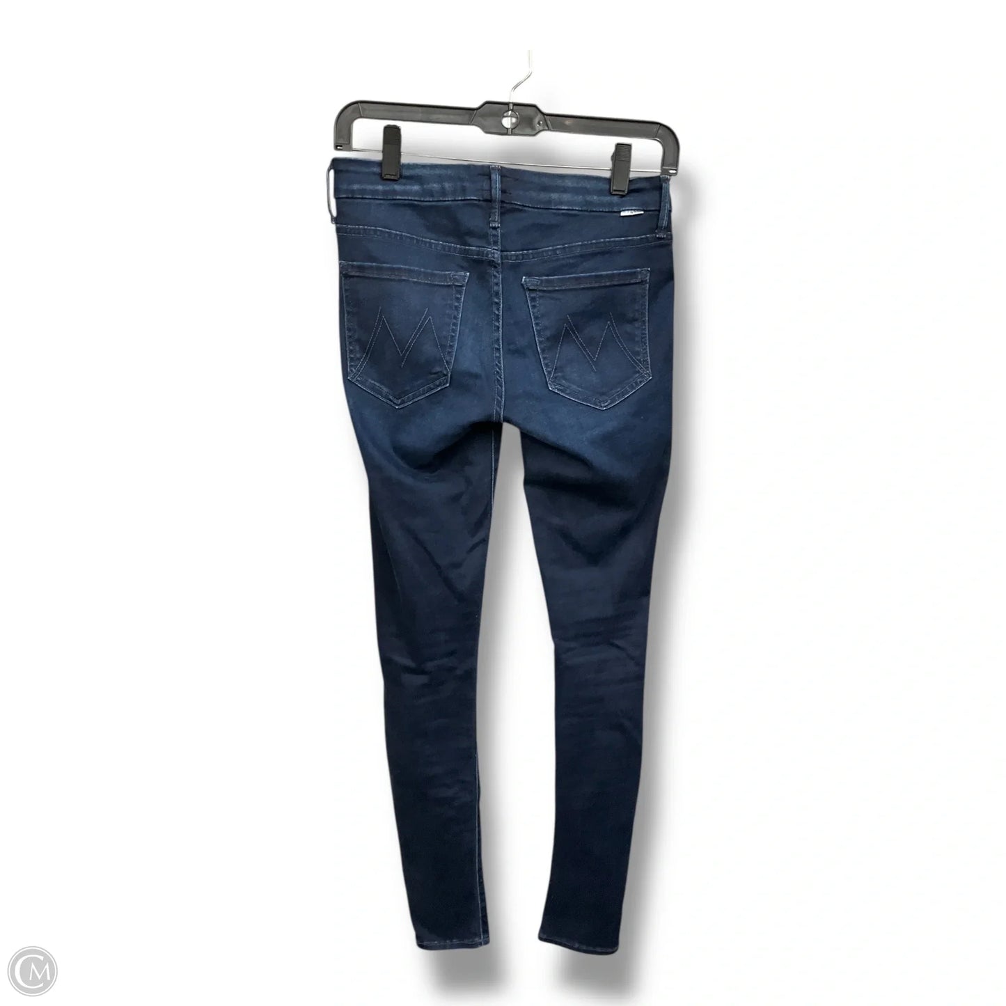Jeans Skinny By Mother Jeans In Blue Denim, Size: 4