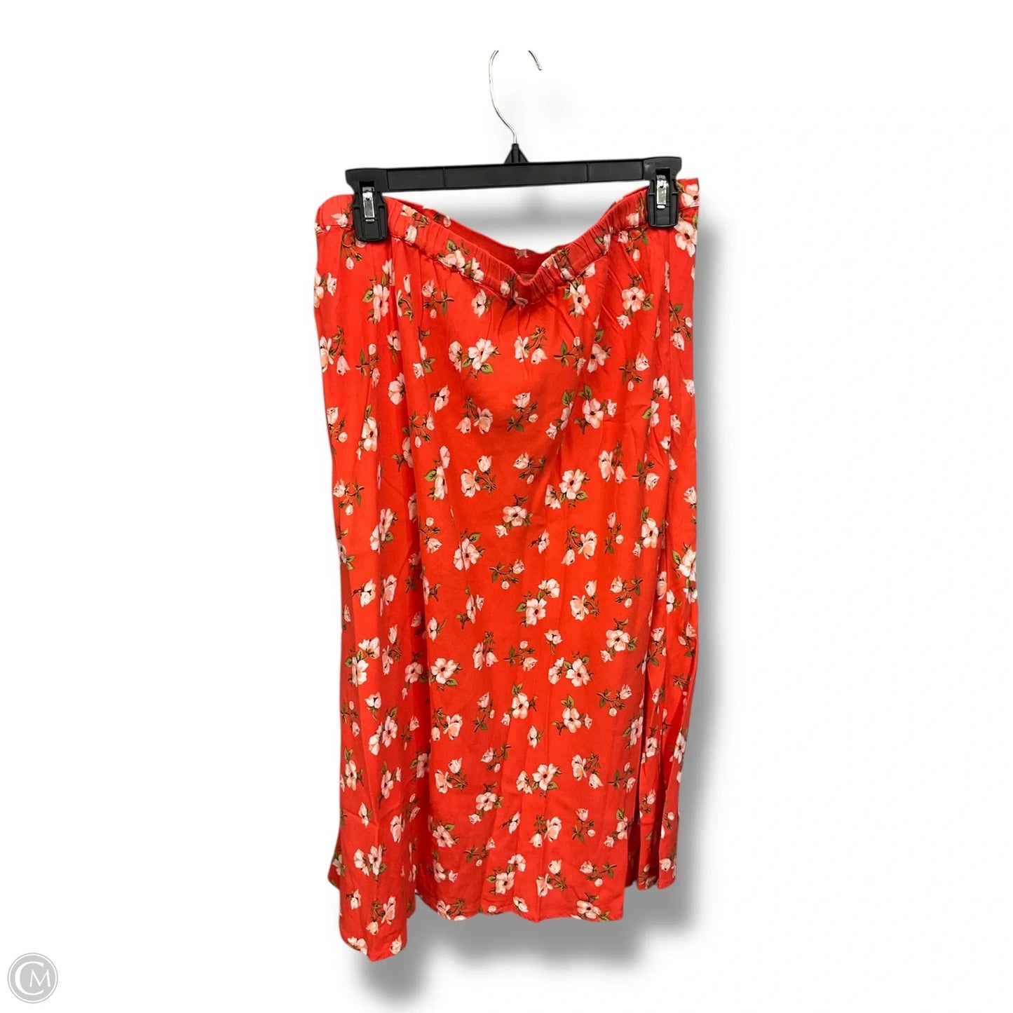 Skirt Midi By Old Navy In Floral Print, Size: Lp