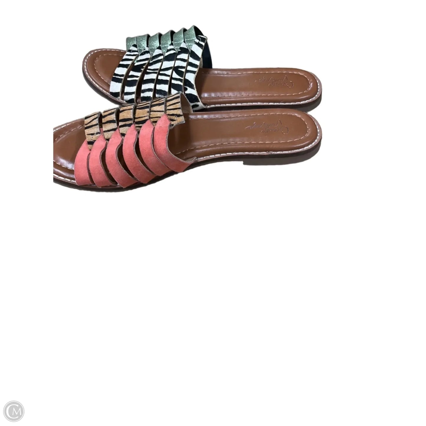 Sandals Flats By Crown Vintage In Tan, Size: 6