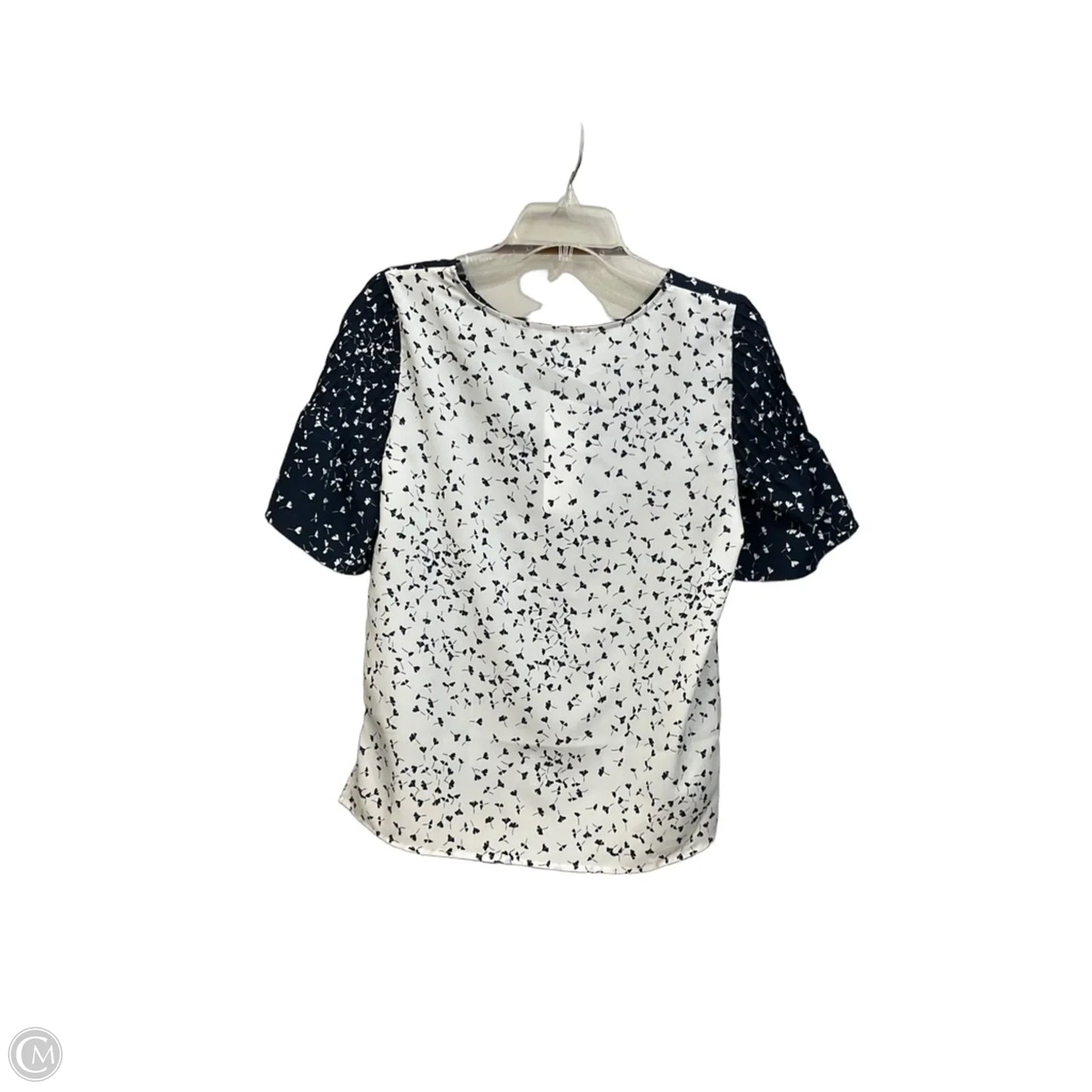 Top Short Sleeve By French Connection In Floral Print, Size: Xs