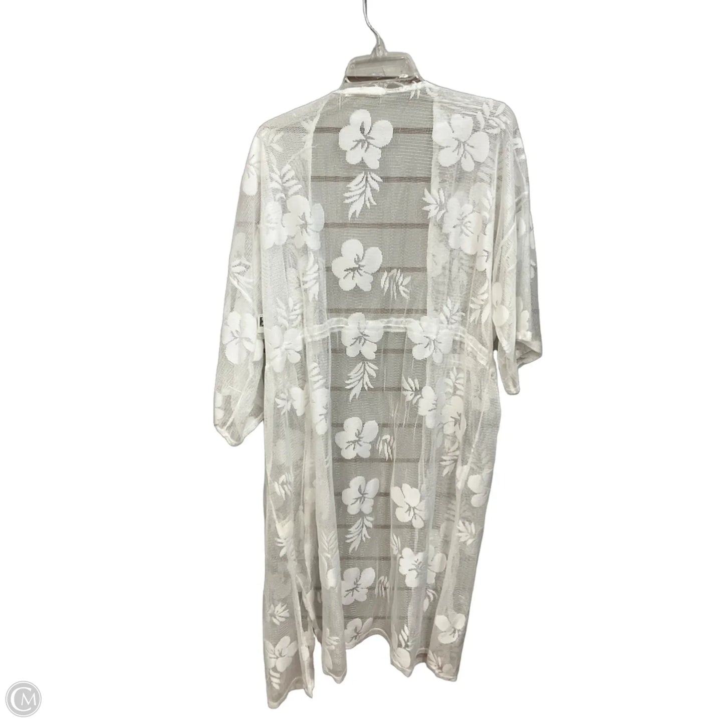 Swimwear Cover-up By Do Everything In Love In White, Size: Osfm