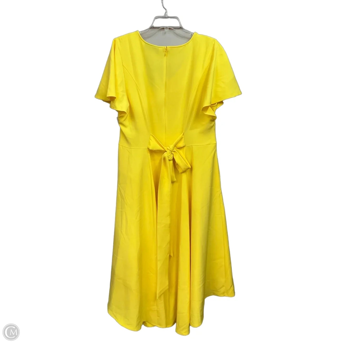 Dress Casual Maxi By Lane Bryant In Yellow, Size: 18