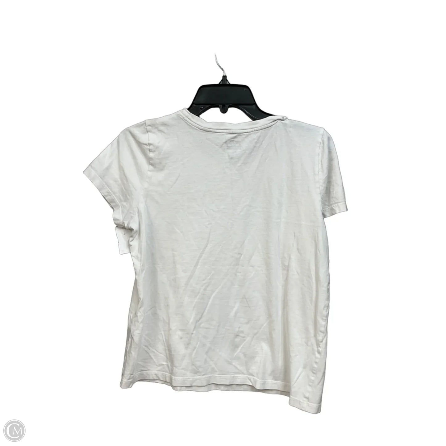 Top Short Sleeve Basic By J. Crew In White, Size: M