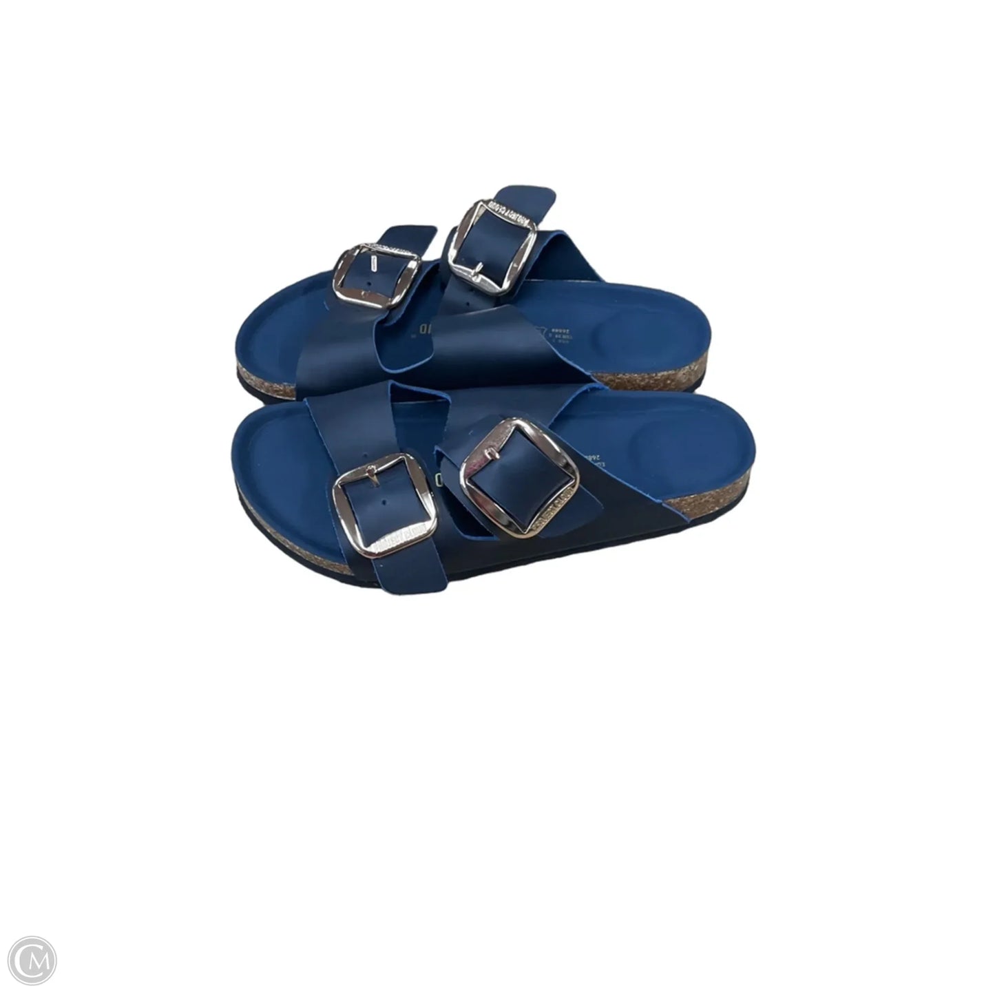 Sandals Flats By Cmc In Blue, Size: 8.5