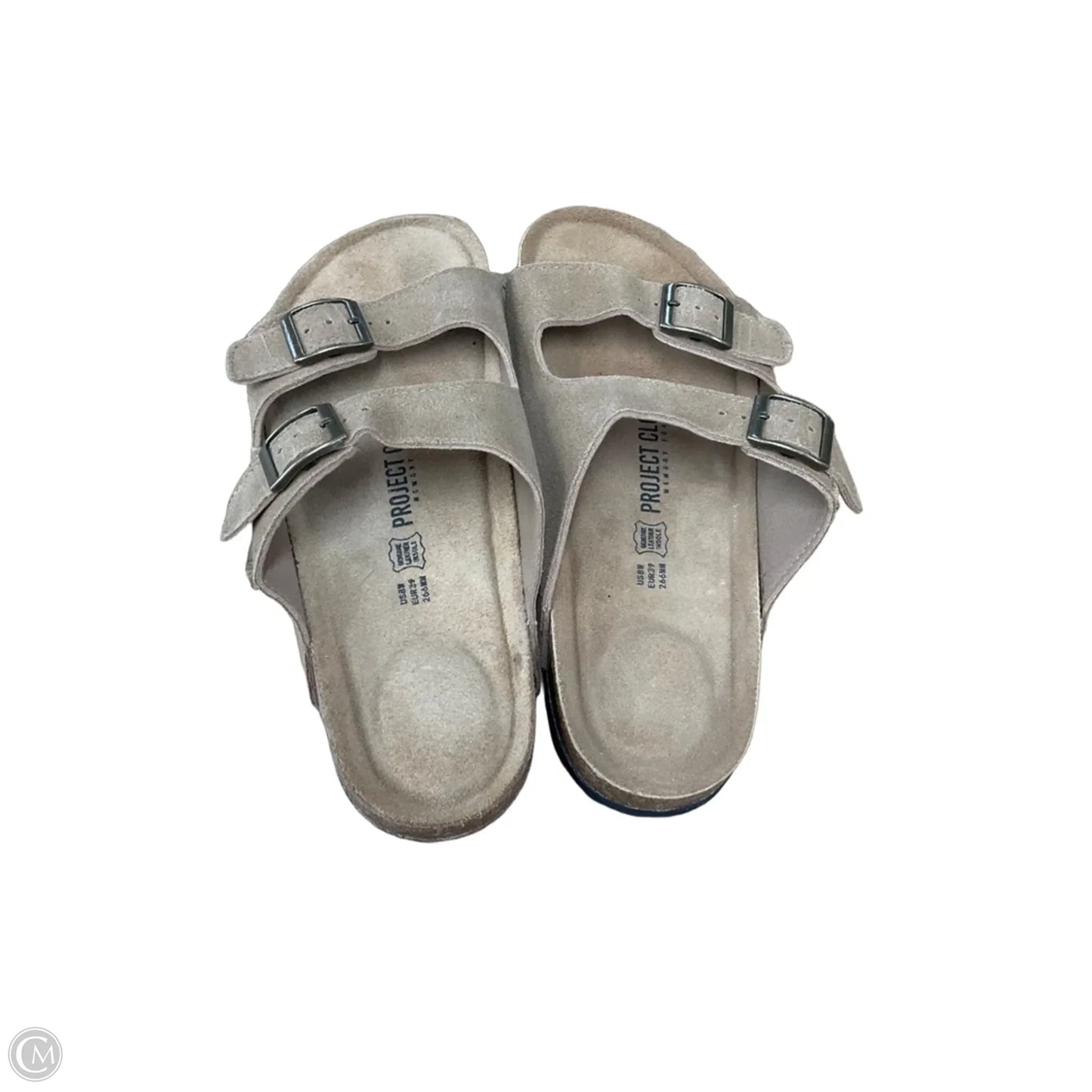 Sandals Flats By Cmc In Tan, Size: 8